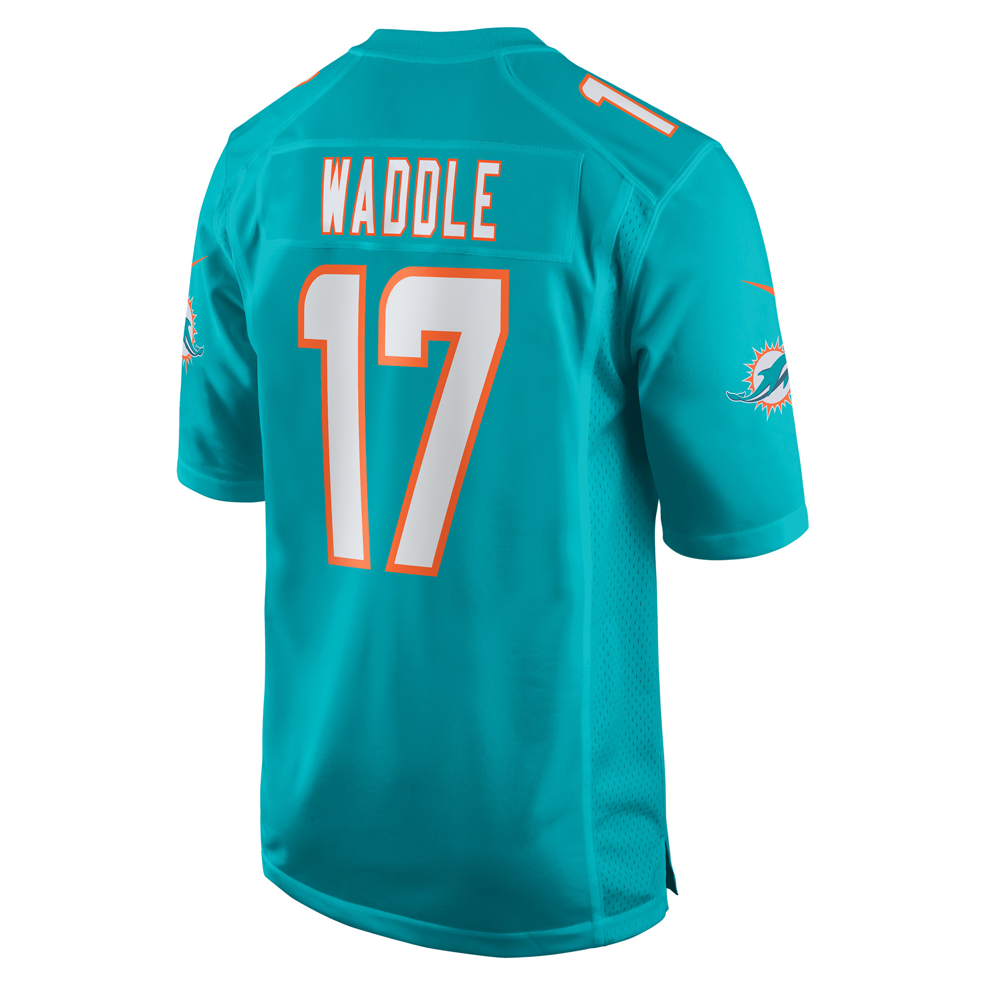 Jaylen Waddle Miami DolphinsGame Jersey - Aqua