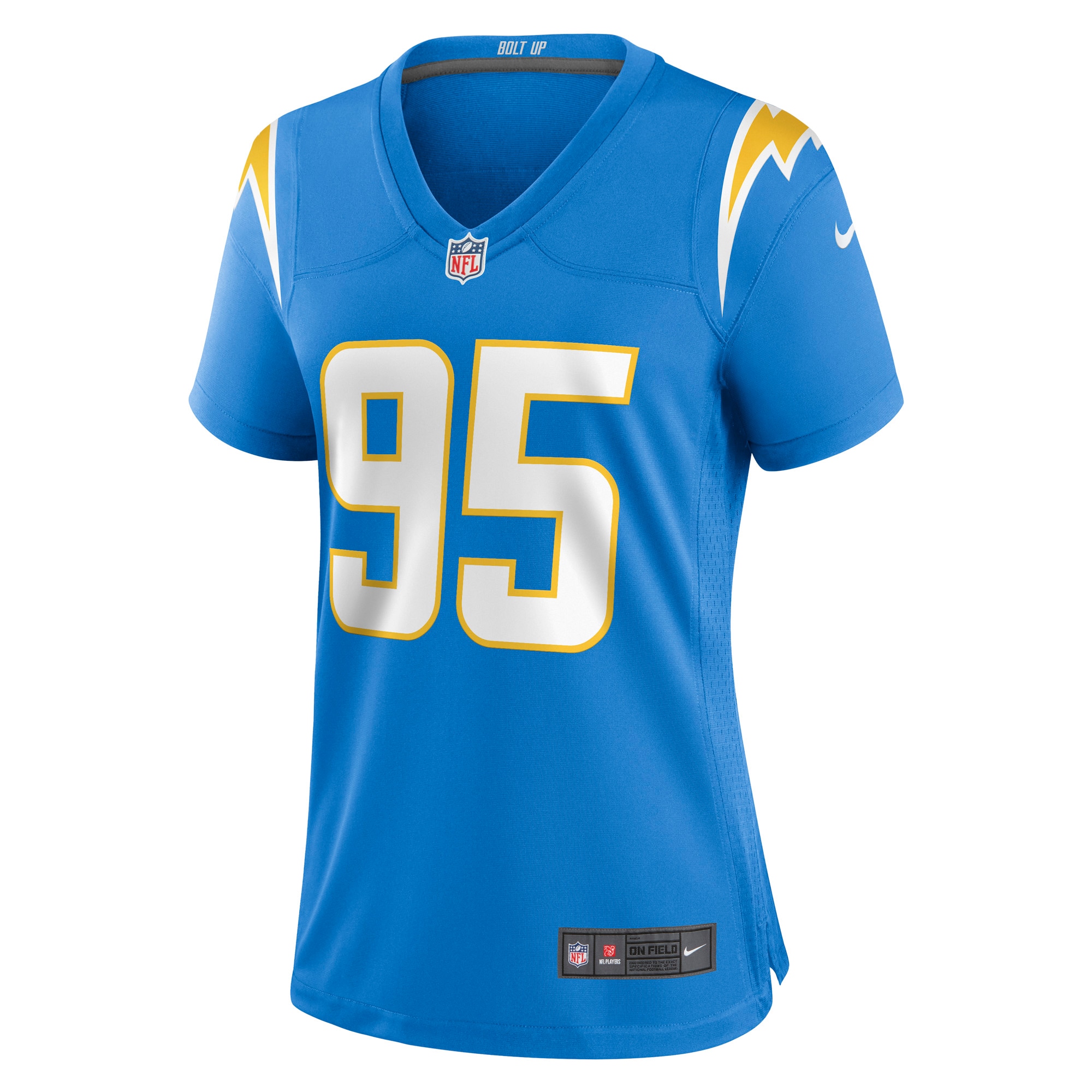 Christian Covington Los Angeles Chargers Women's Game Jersey - Powder Blue