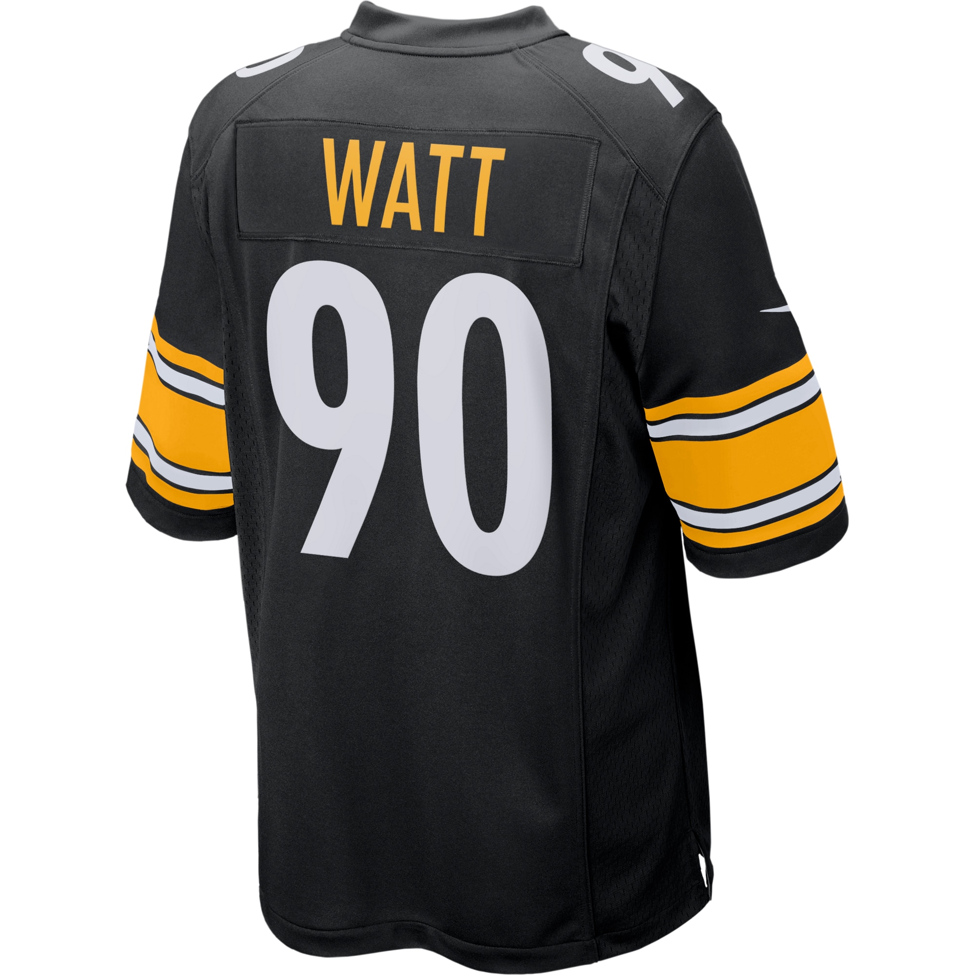 T.J. Watt Pittsburgh SteelersYouth Game Jersey - Black