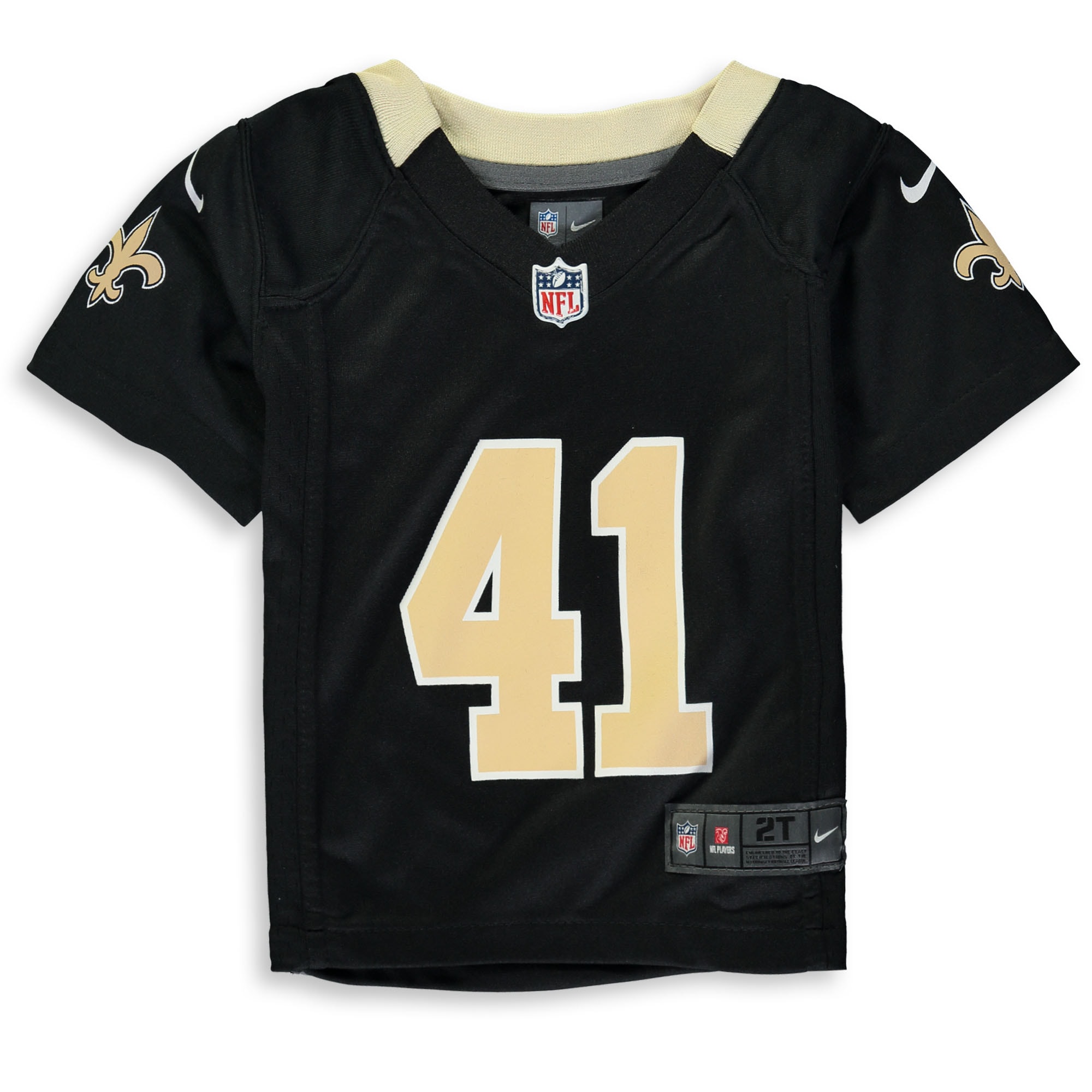 Alvin Kamara New Orleans SaintsToddler Game Jersey - Black