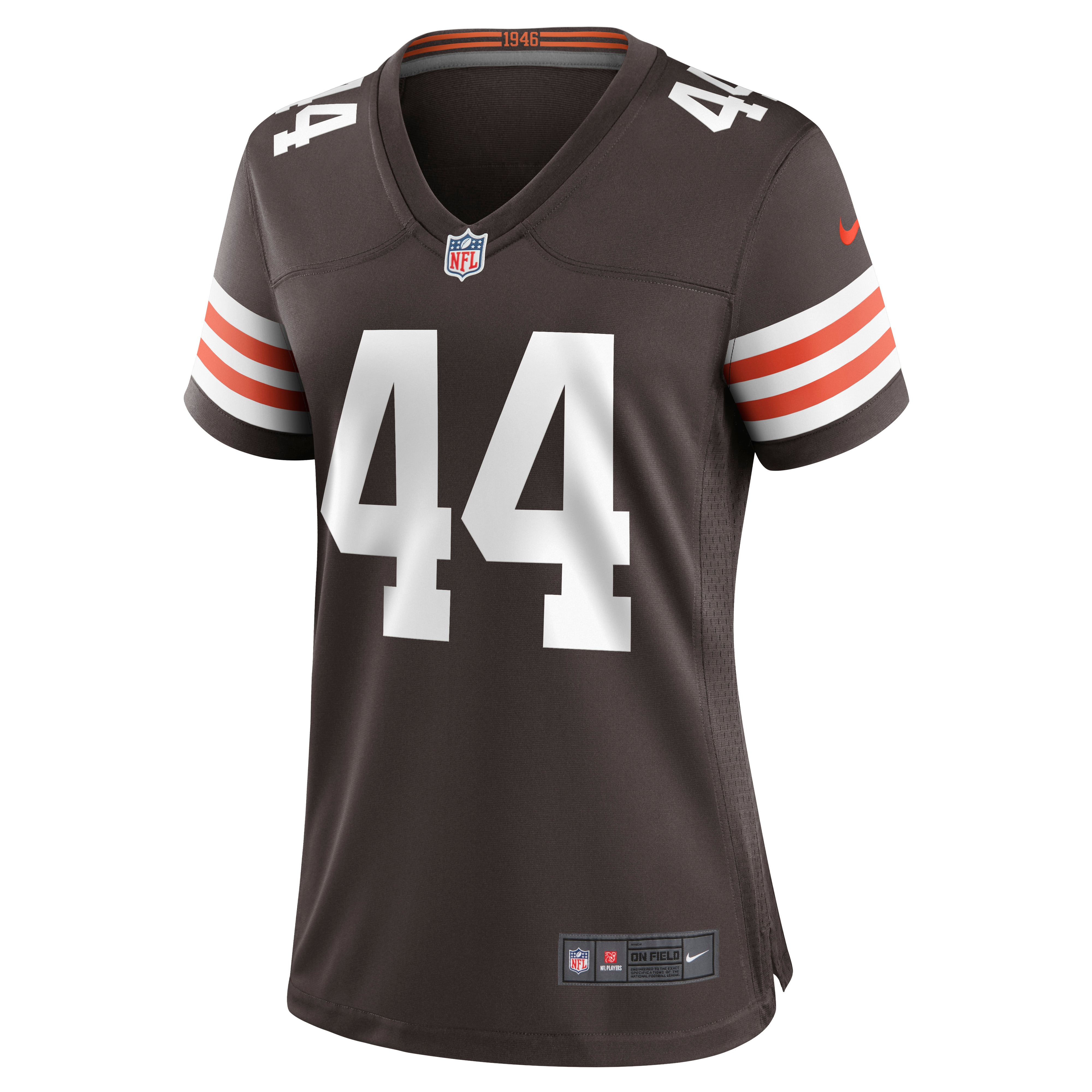 Sione Takitaki Cleveland Browns Women's Game Jersey - Brown