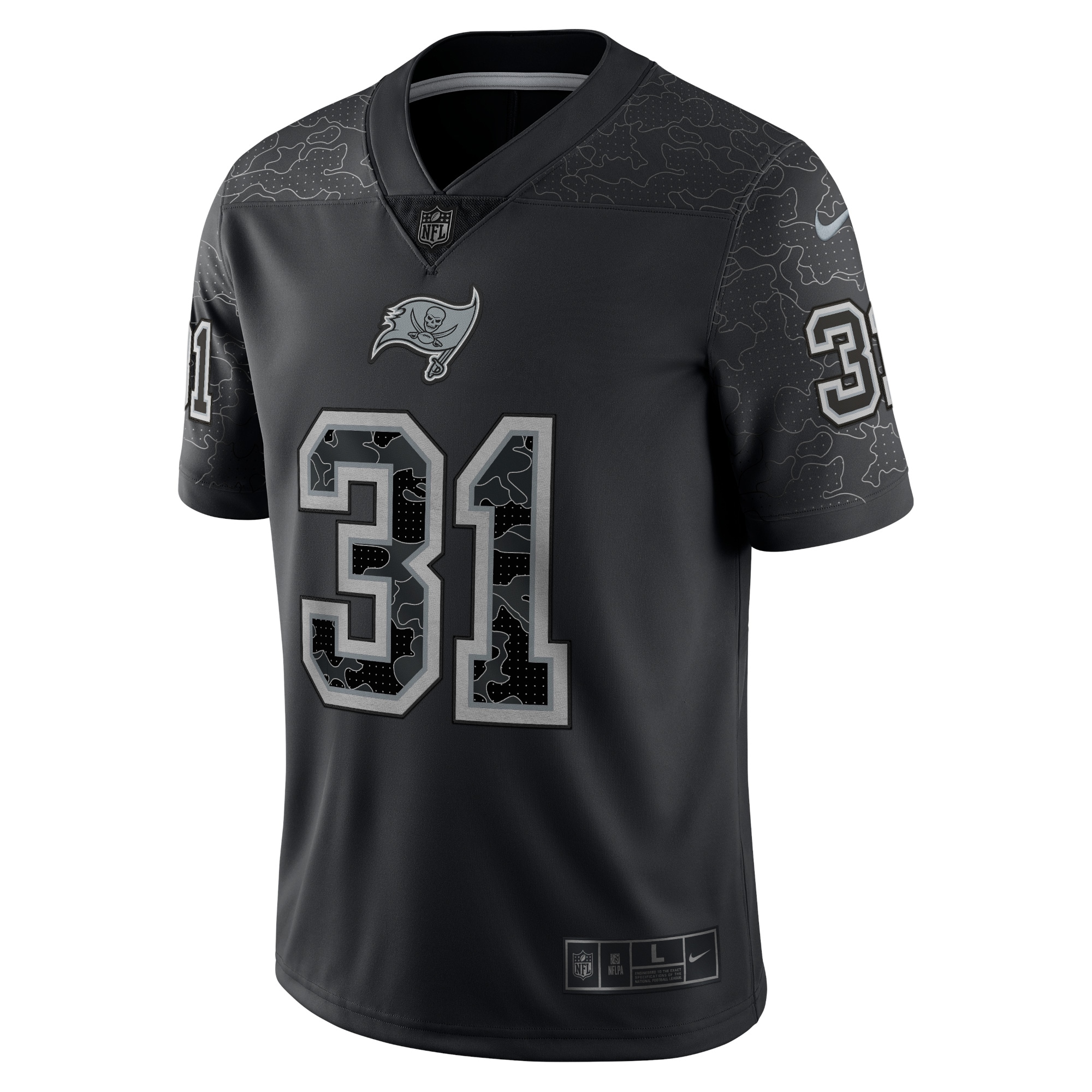 Antoine Winfield Jr. Tampa Bay BuccaneersRFLCTV Limited Jersey - Black