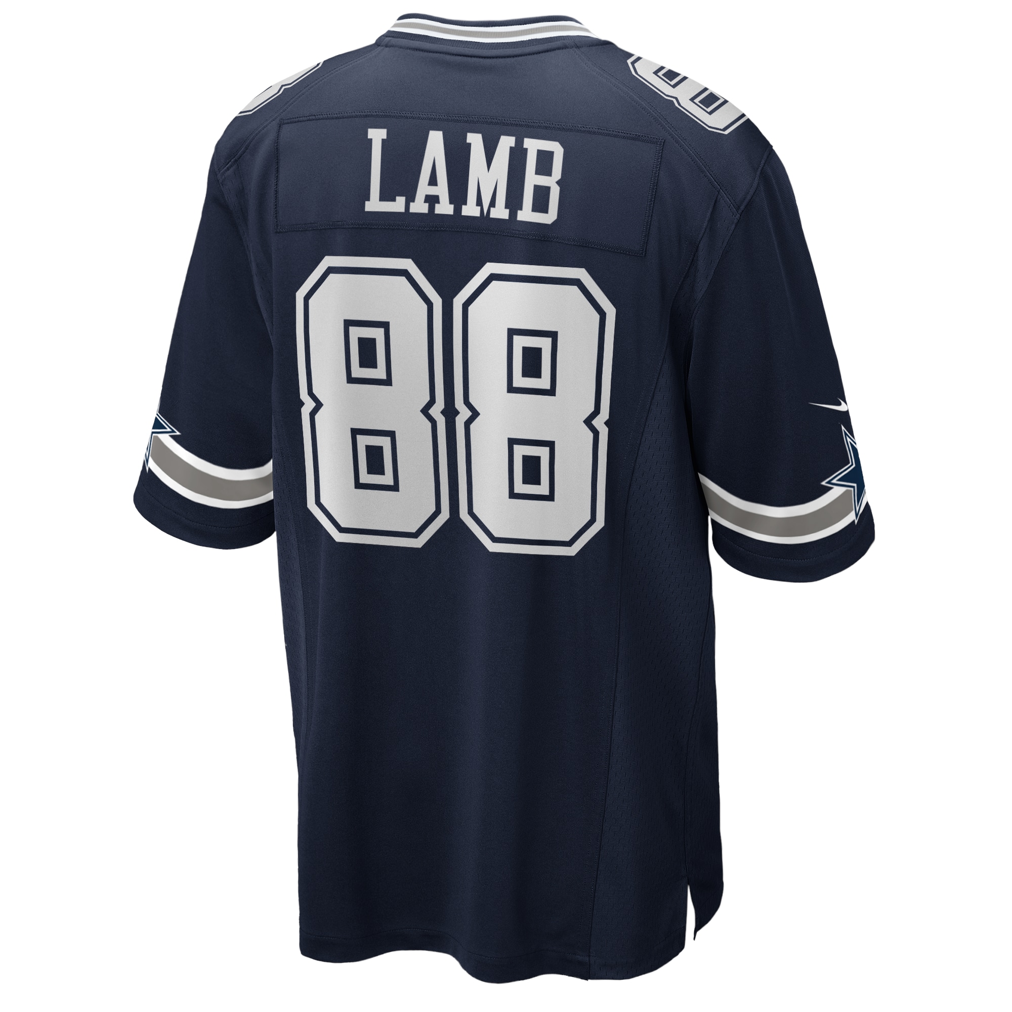 CeeDee Lamb Dallas CowboysGame Jersey - Navy