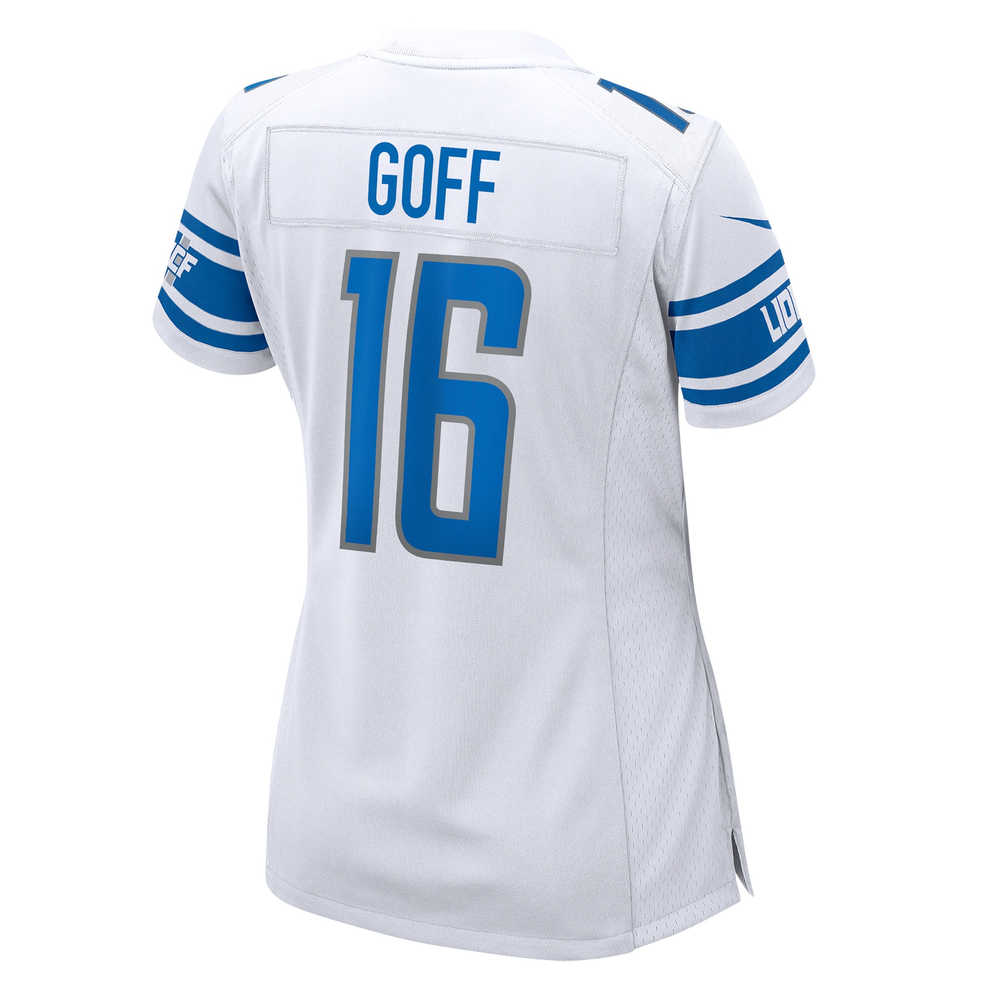 Jared Goff Detroit Lions Women's Game Player Jersey - White