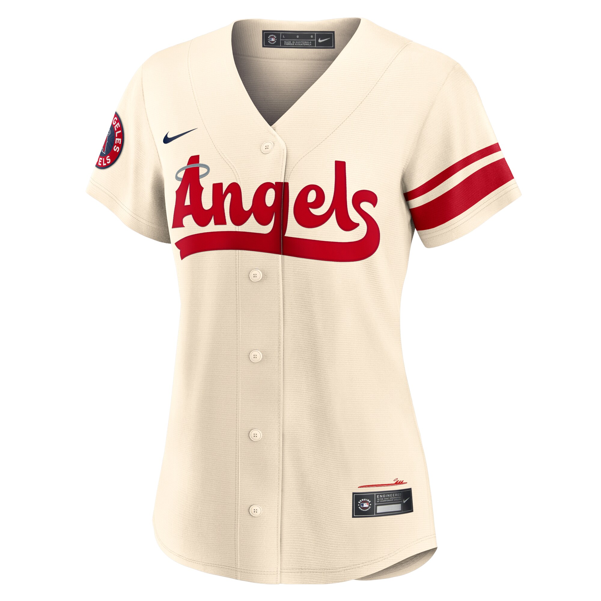 Los Angeles Angels Women's 2022 City Connect Replica Team Jersey - Cream