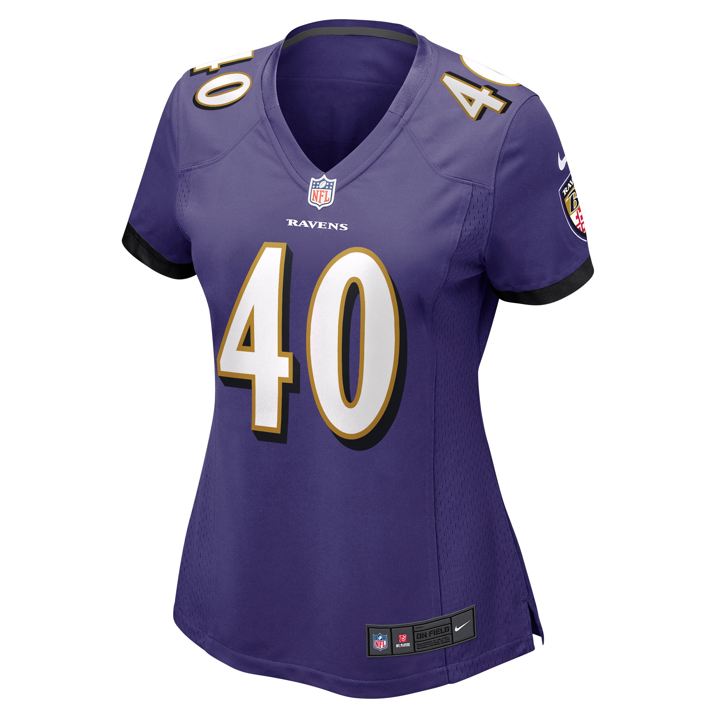 Malik Harrison Baltimore Ravens Women's Game Jersey - Purple