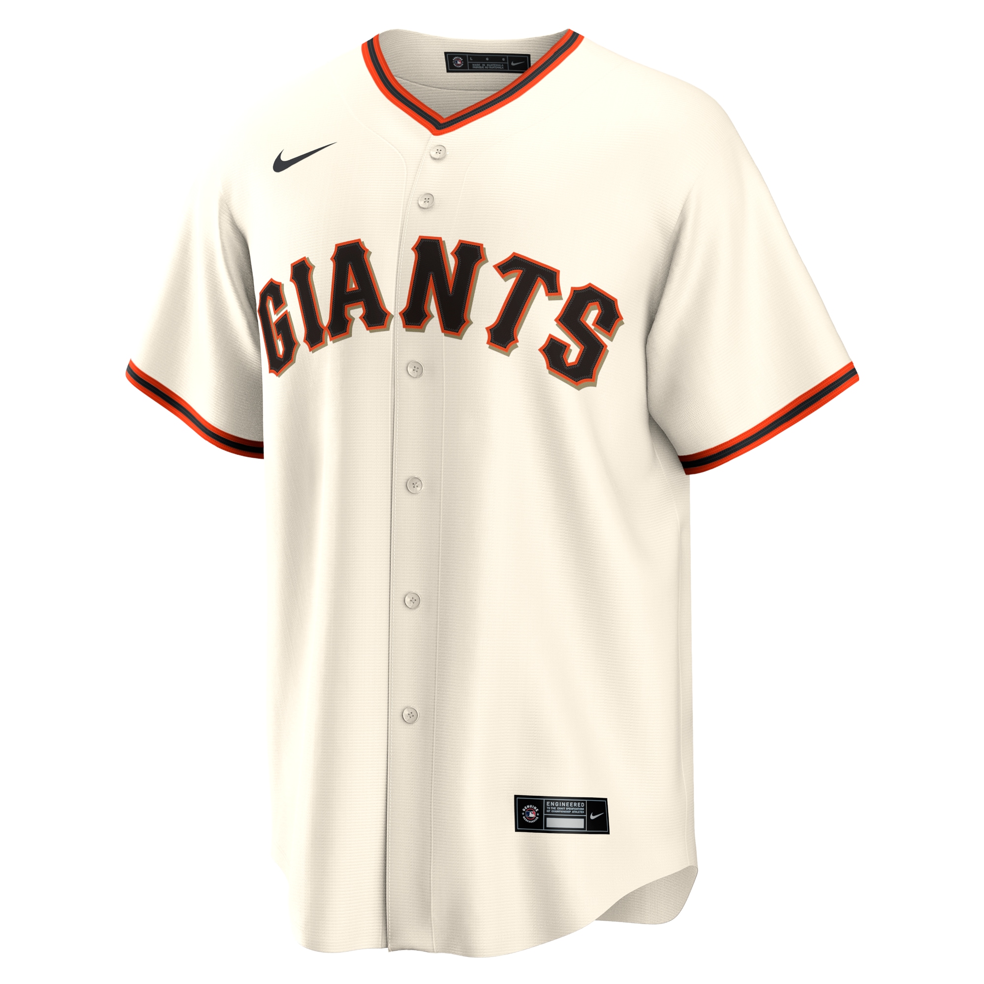 Alyssa Nakken San Francisco GiantsHome Replica Player Jersey - Cream