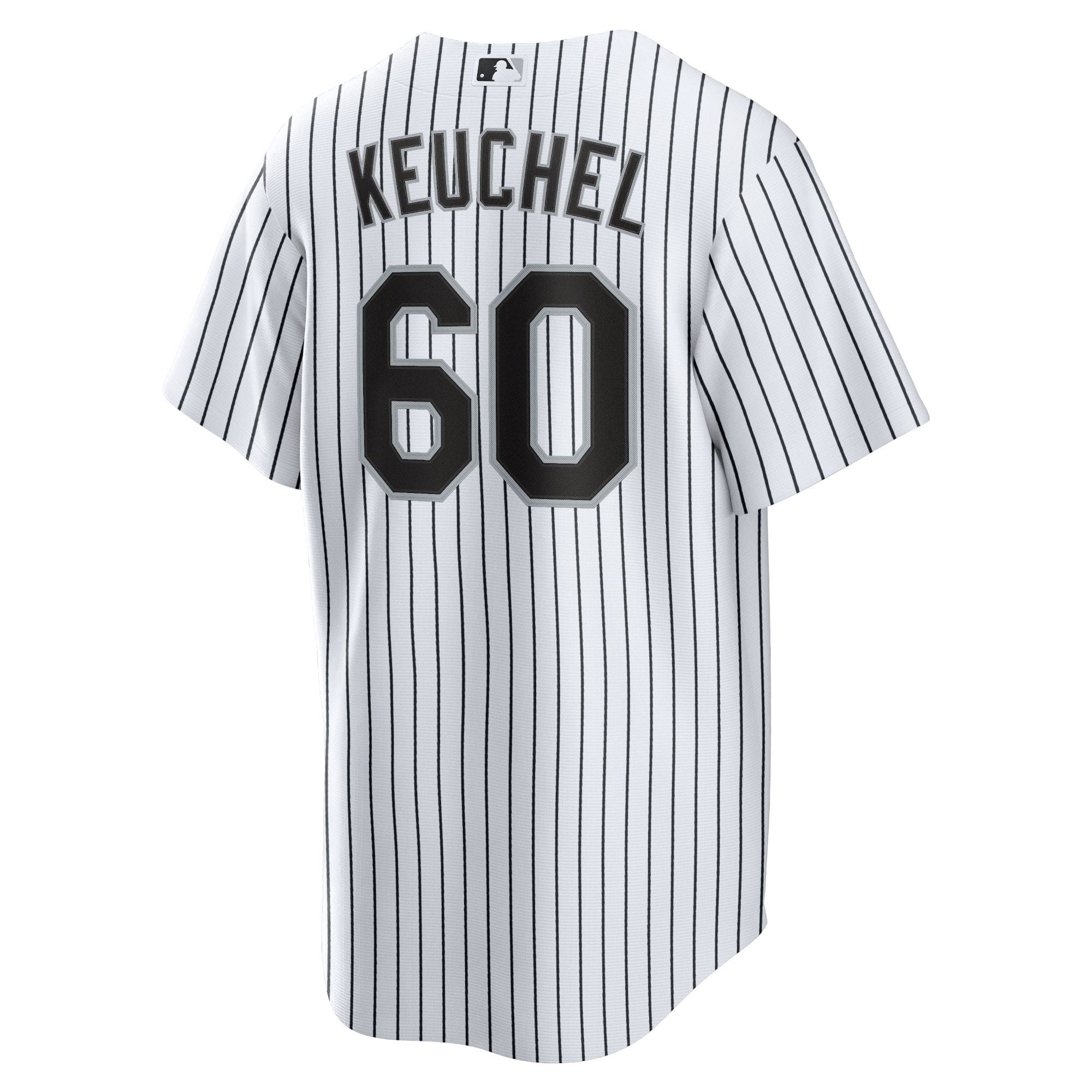 Dallas Keuchel Chicago White SoxHome Replica Player Jersey - White/Black
