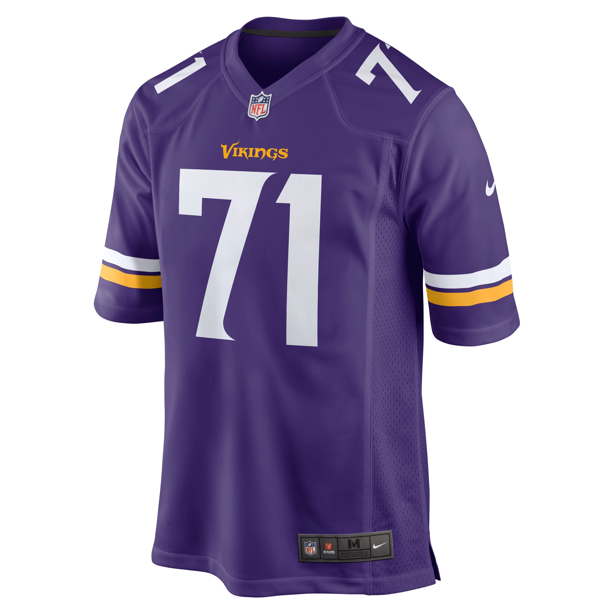 Christian Darrisaw Minnesota VikingsGame Jersey - Purple