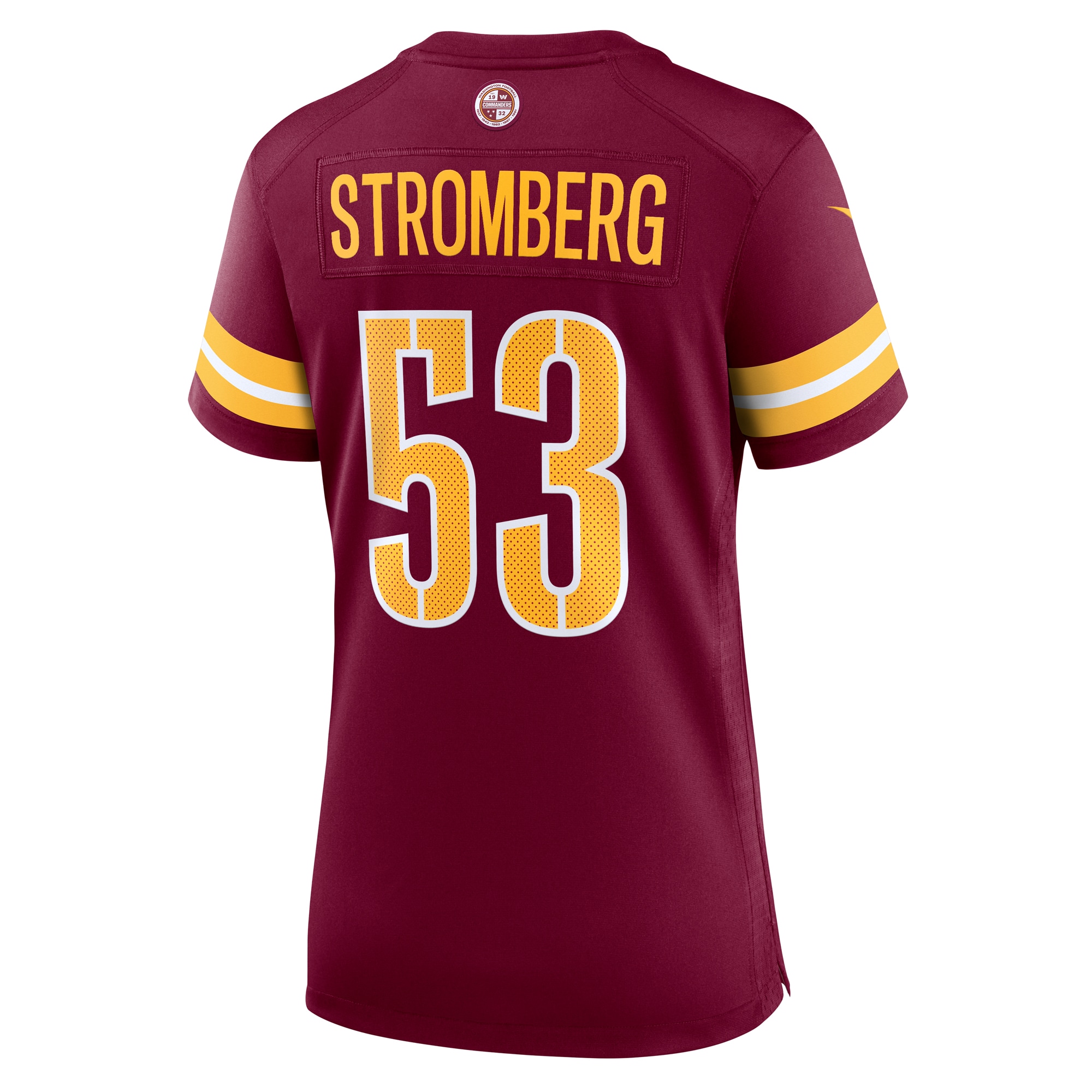 Ricky Stromberg Washington Commanders Women's Team Game Jersey - Burgundy