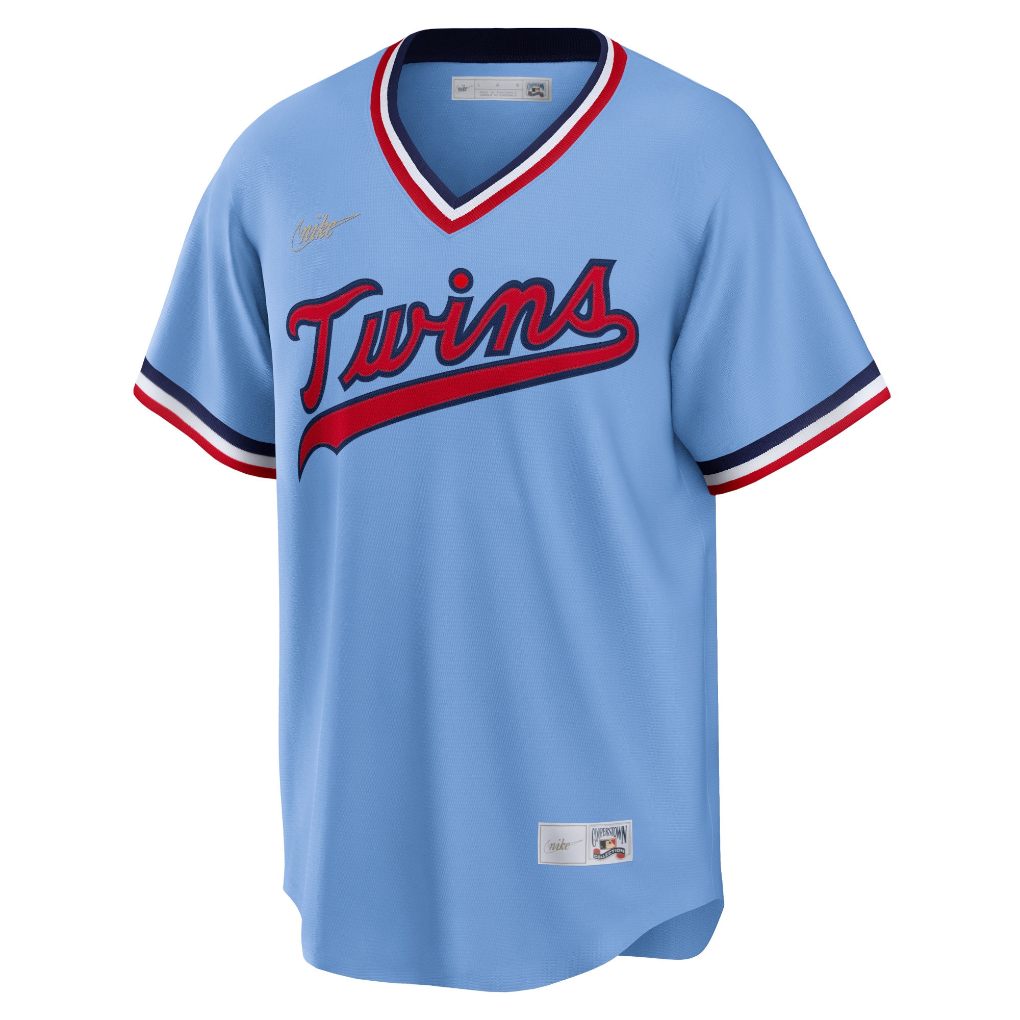 Minnesota TwinsRoad Cooperstown Collection Team Jersey - Light Blue