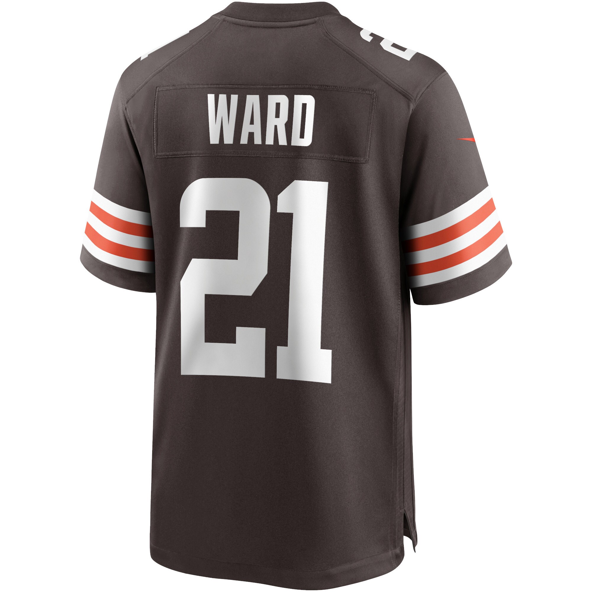 Denzel Ward Cleveland BrownsGame Player Jersey - Brown