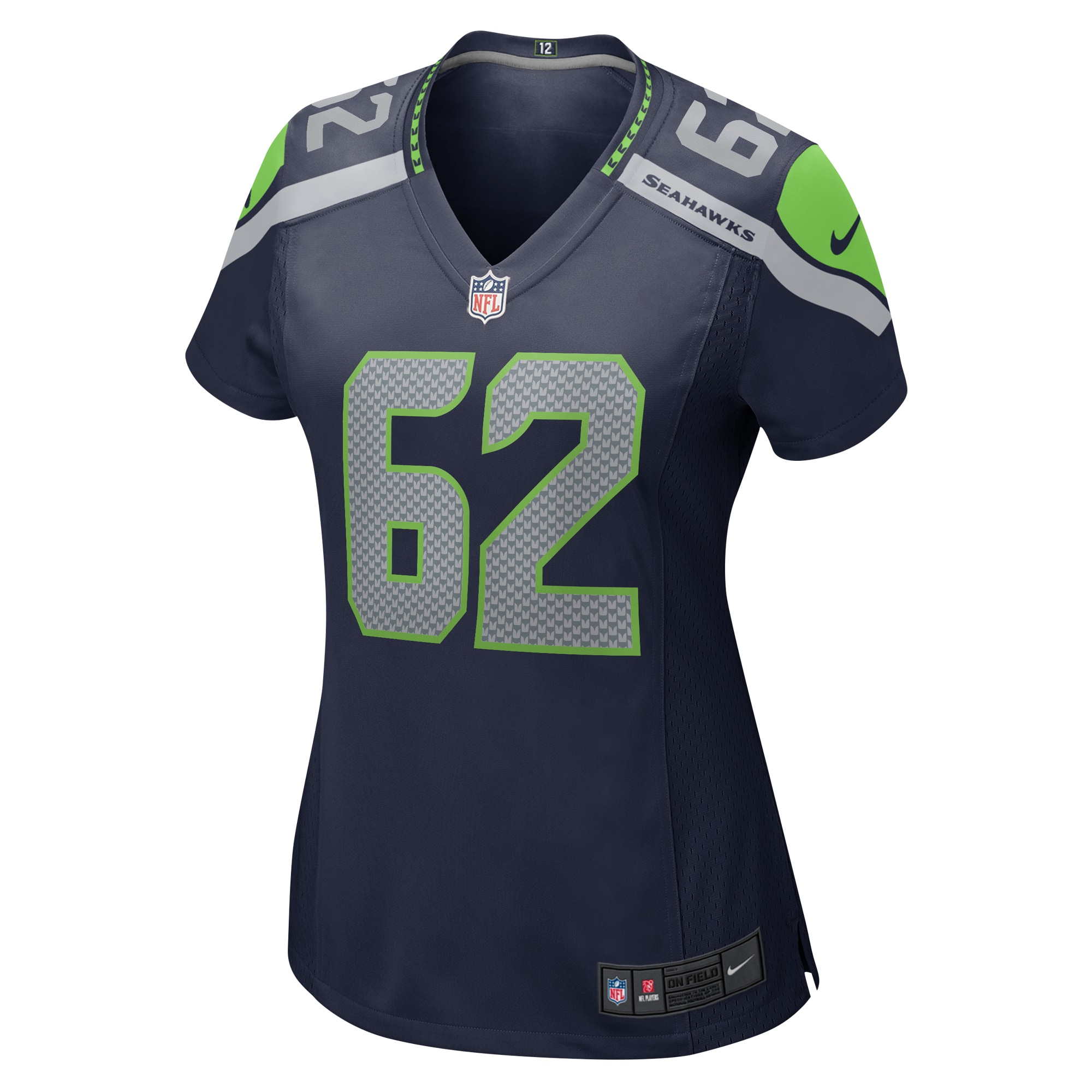 Joey Hunt Seattle Seahawks Women's Home Game Player Jersey - College Navy