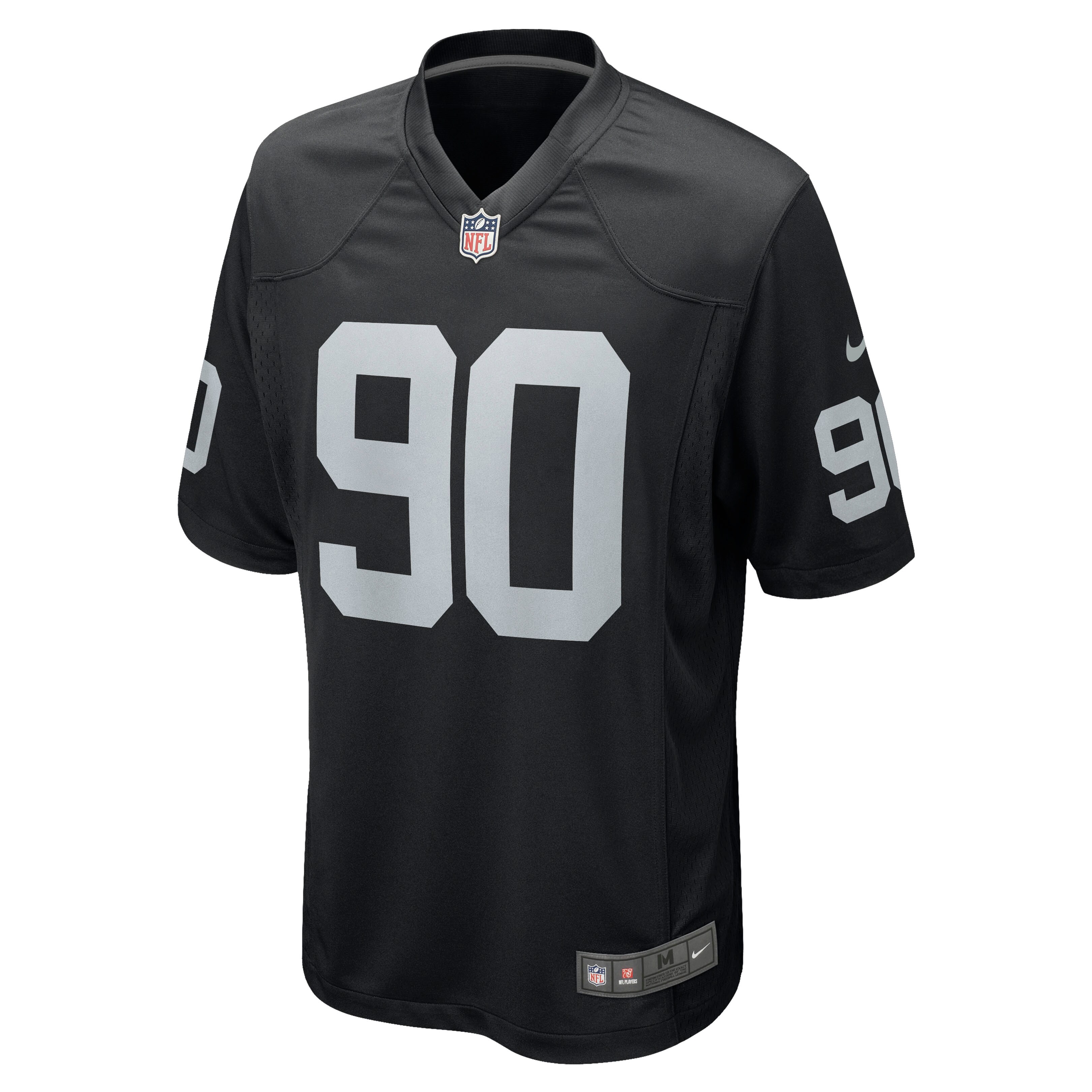 Johnathan Hankins Las Vegas RaidersGame Jersey - Black
