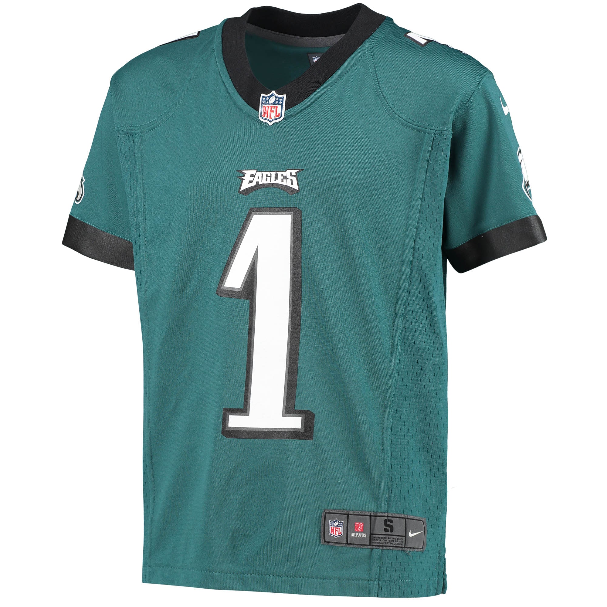 Jalen Hurts Philadelphia EaglesYouth Game Jersey - Midnight Green