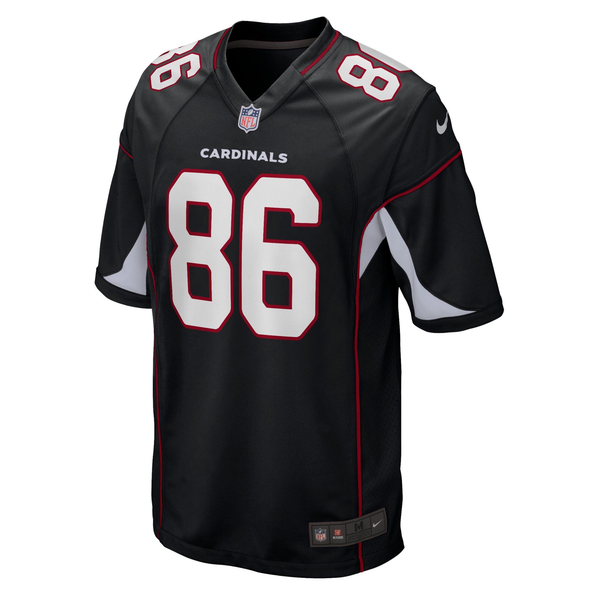 Zach Ertz Arizona CardinalsAlternate Player Game Jersey - Black
