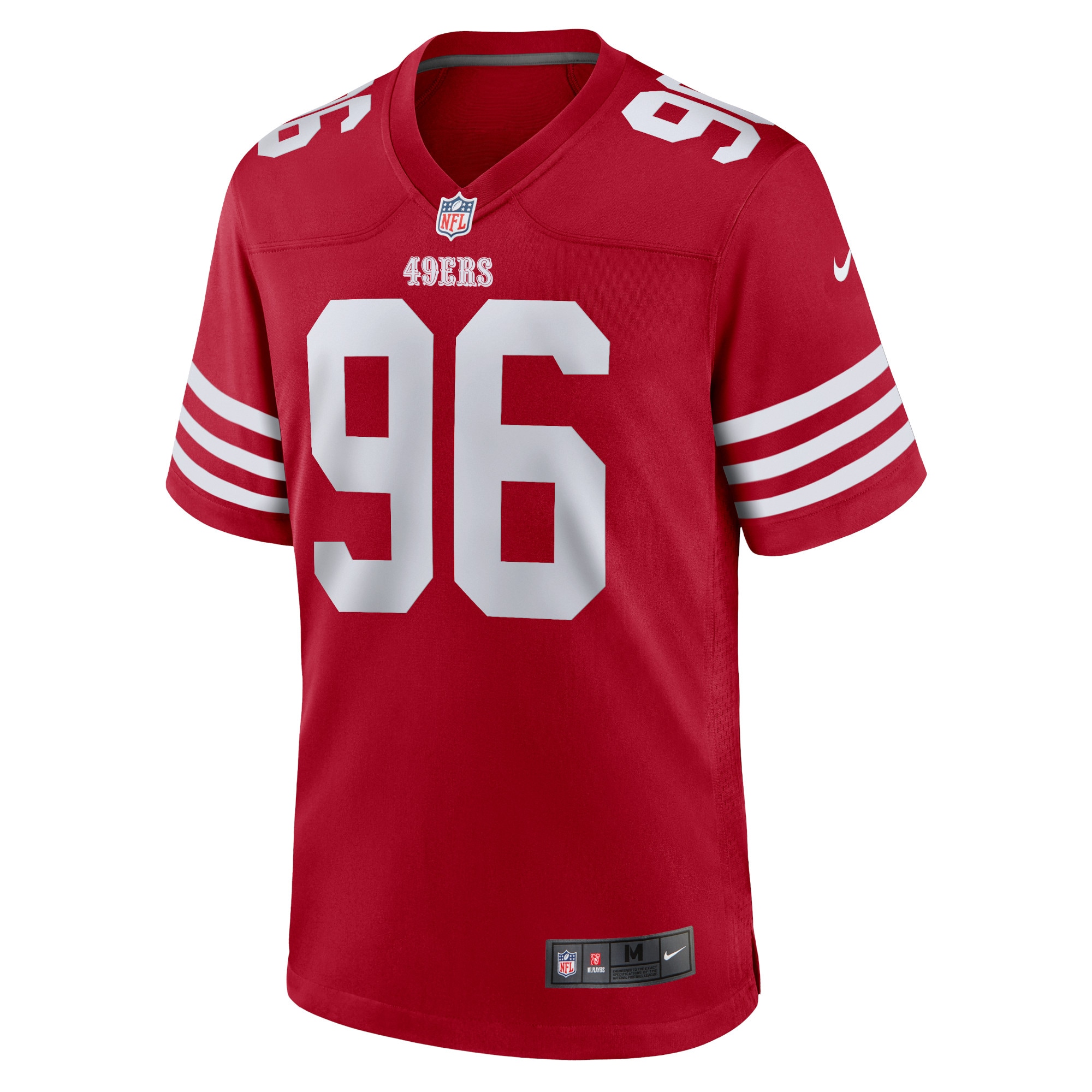 T.Y. McGill San Francisco 49ersHome Game Player Jersey - Scarlet