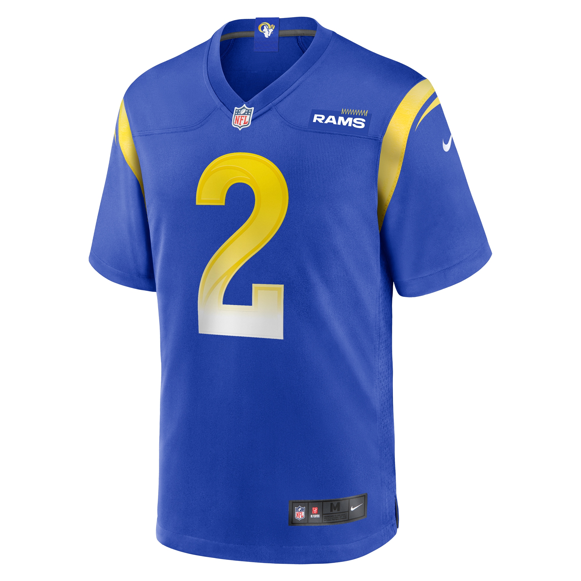 Russ Yeast Los Angeles RamsHome Game Jersey - Royal