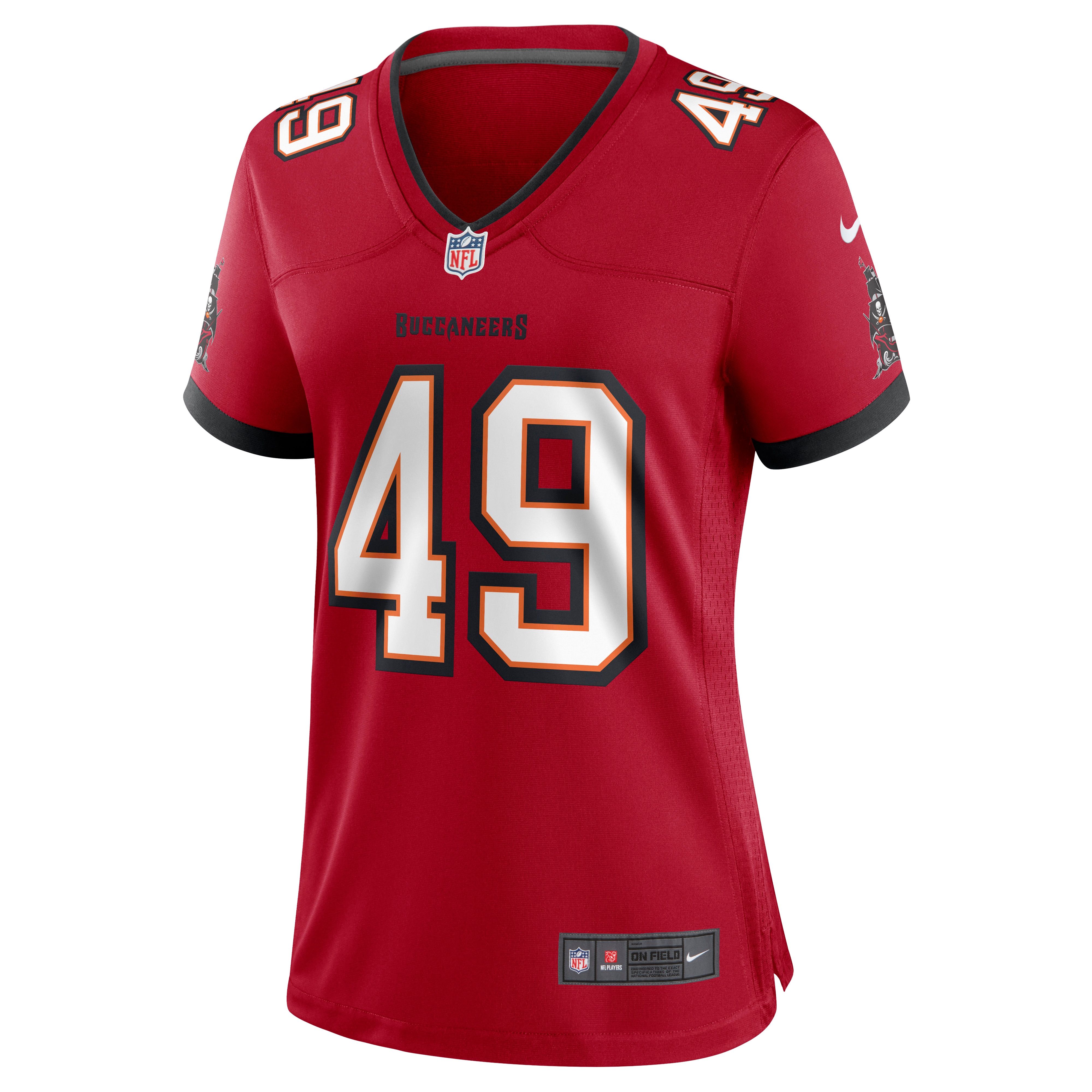 Cam Gill Tampa Bay Buccaneers Women's Game Jersey - Red