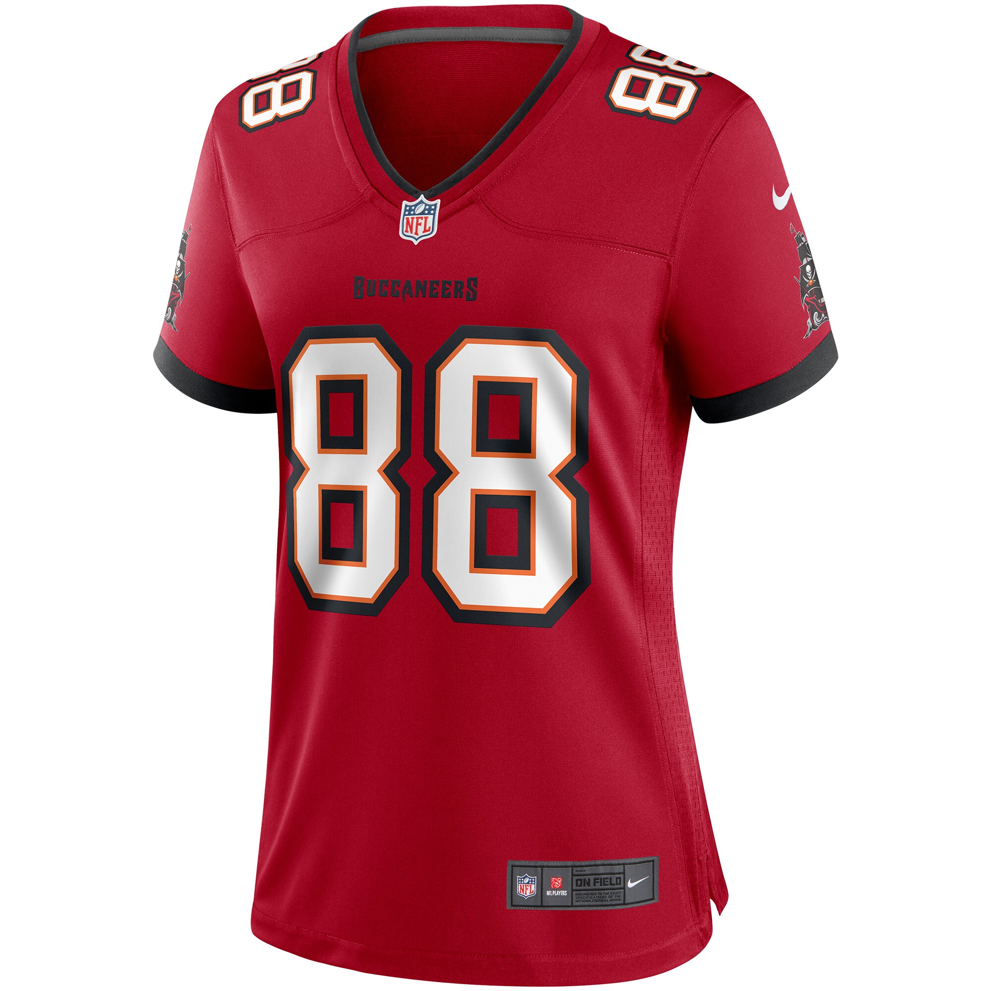 Mark Carrier Tampa Bay Buccaneers Women's Game Retired Player Jersey - Red
