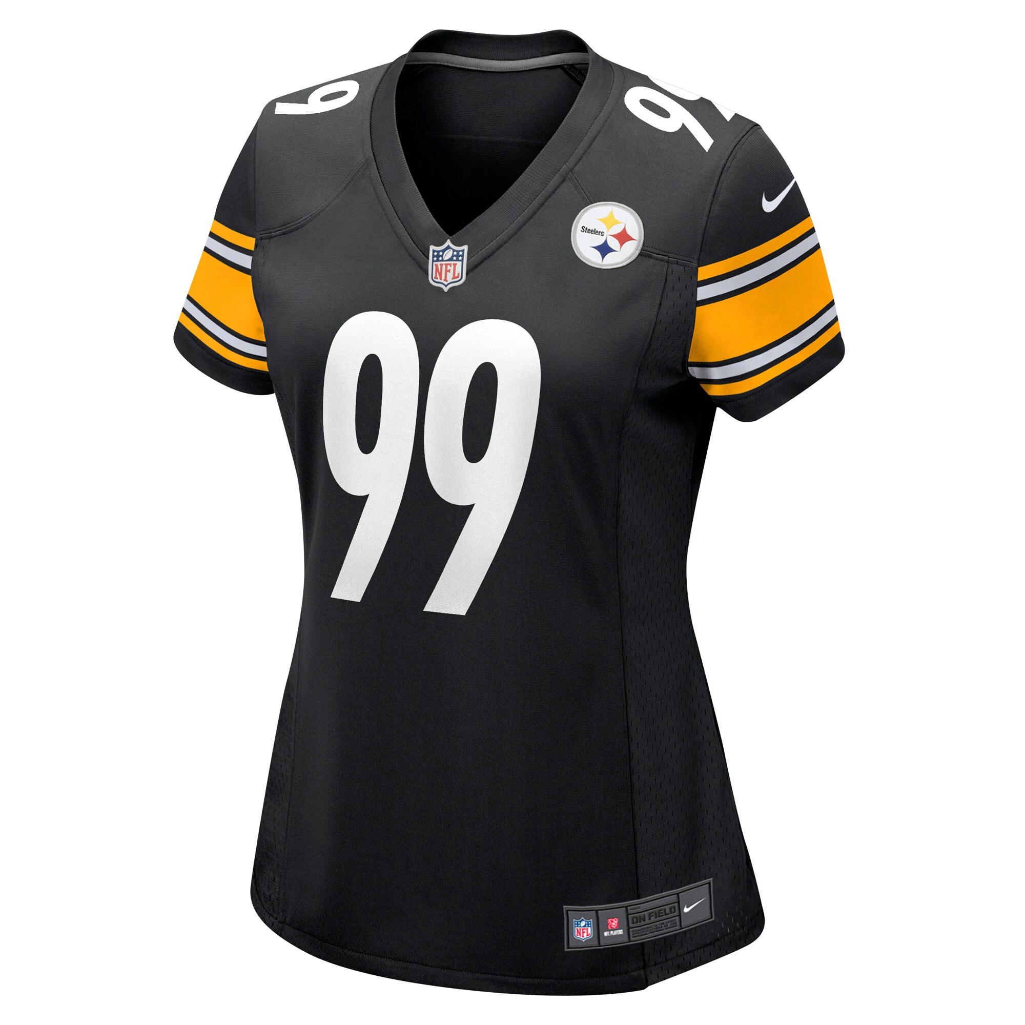 Larry Ogunjobi Pittsburgh Steelers Women's Game Player Jersey - Black