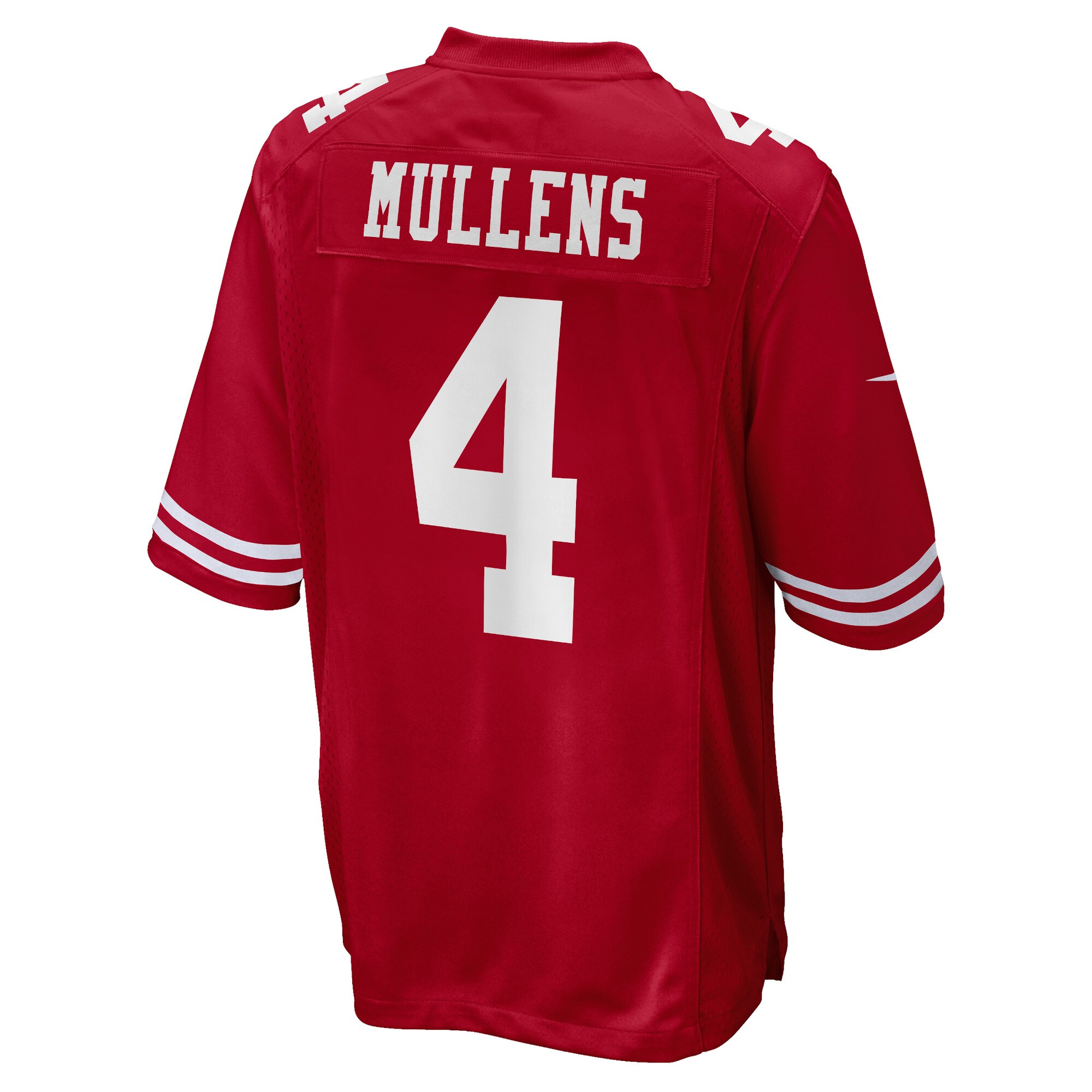 Nick Mullens San Francisco 49ersGame Player Jersey - Scarlet