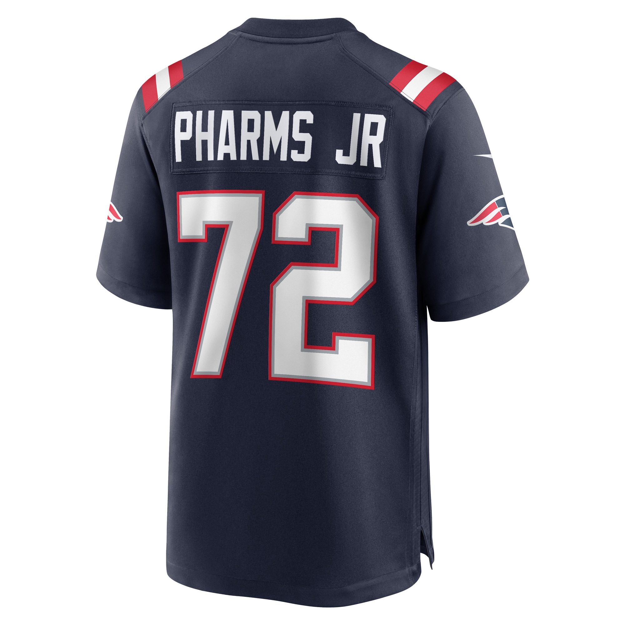 Jeremiah Pharms Jr. New England PatriotsGame Player Jersey - Navy