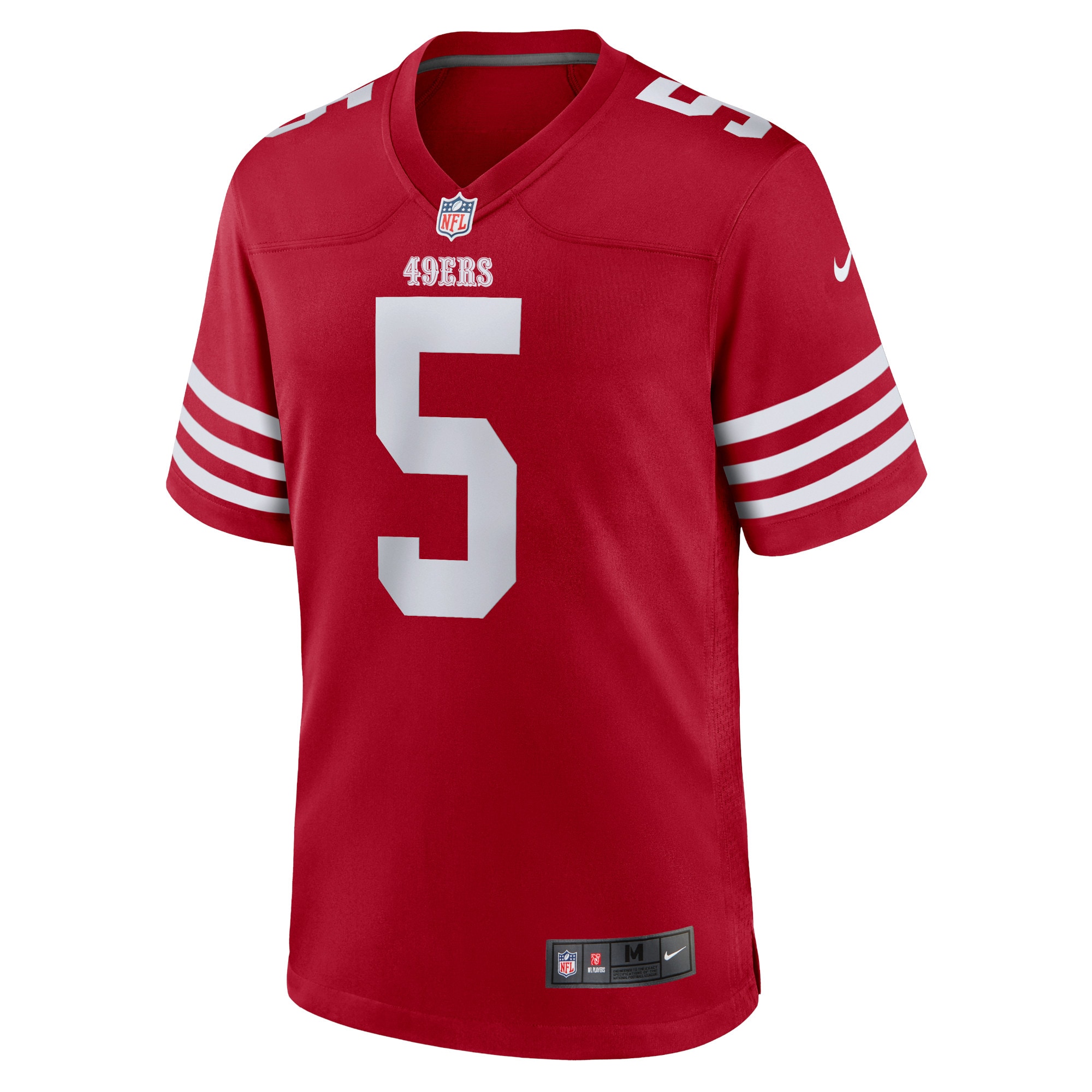 Trey Lance San Francisco 49ersGame Player Jersey - Scarlet