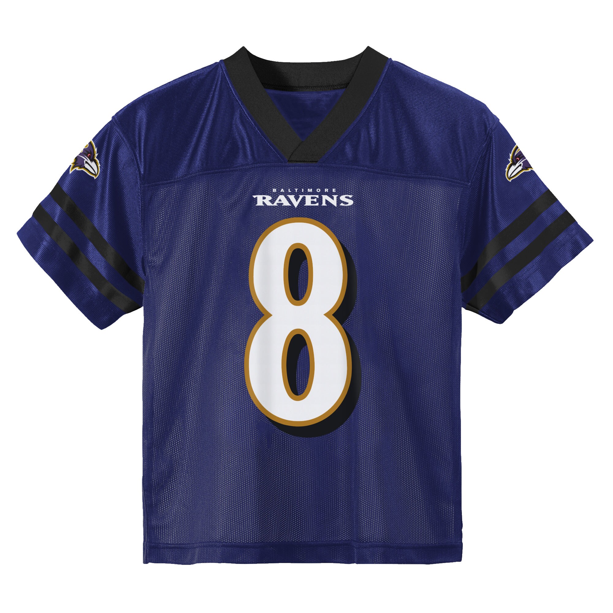 Toddler Lamar Jackson Purple Baltimore Ravens Team Player Jersey