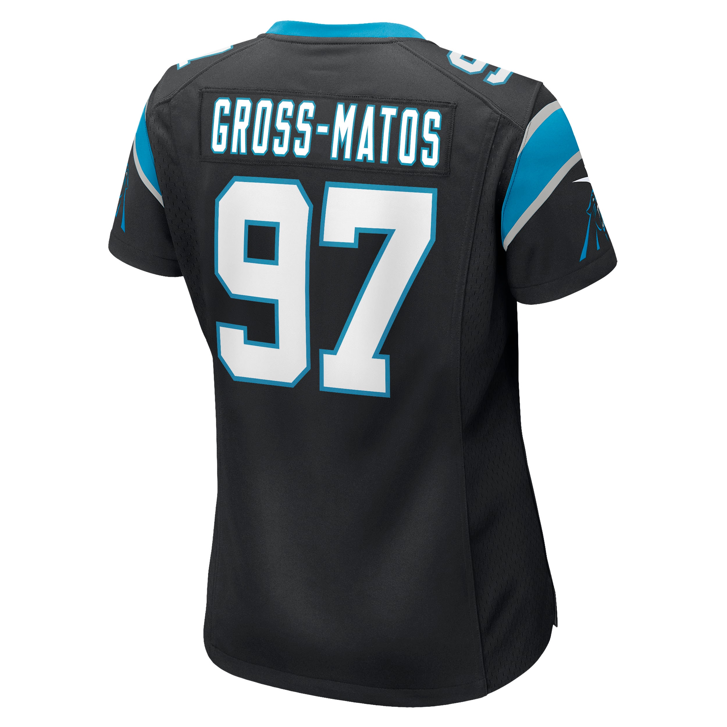 Yetur Gross-Matos Carolina Panthers Women's Game Jersey - Black