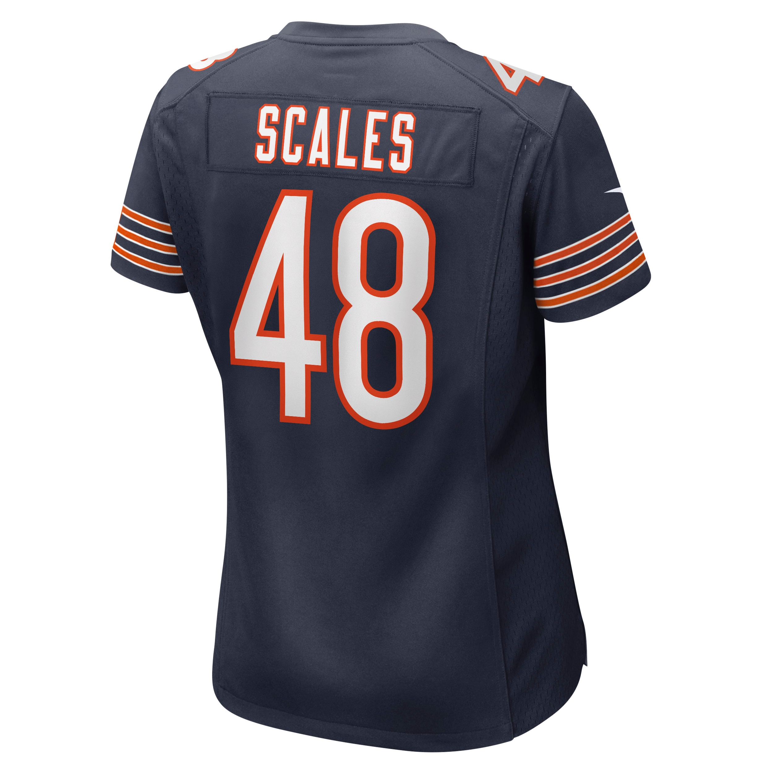Patrick Scales Chicago Bears Women's Game Jersey - Navy