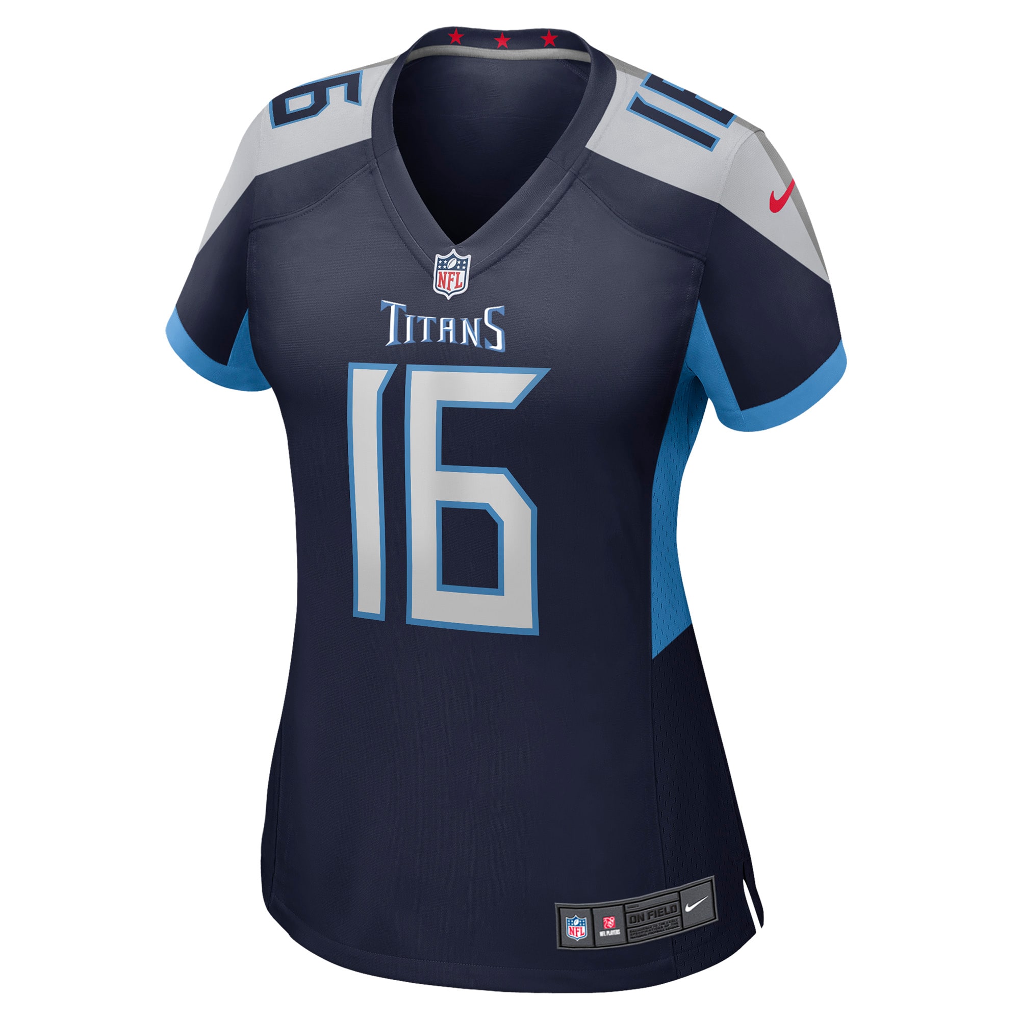 Treylon Burks Tennessee Titans Women's Player Game Jersey - Navy