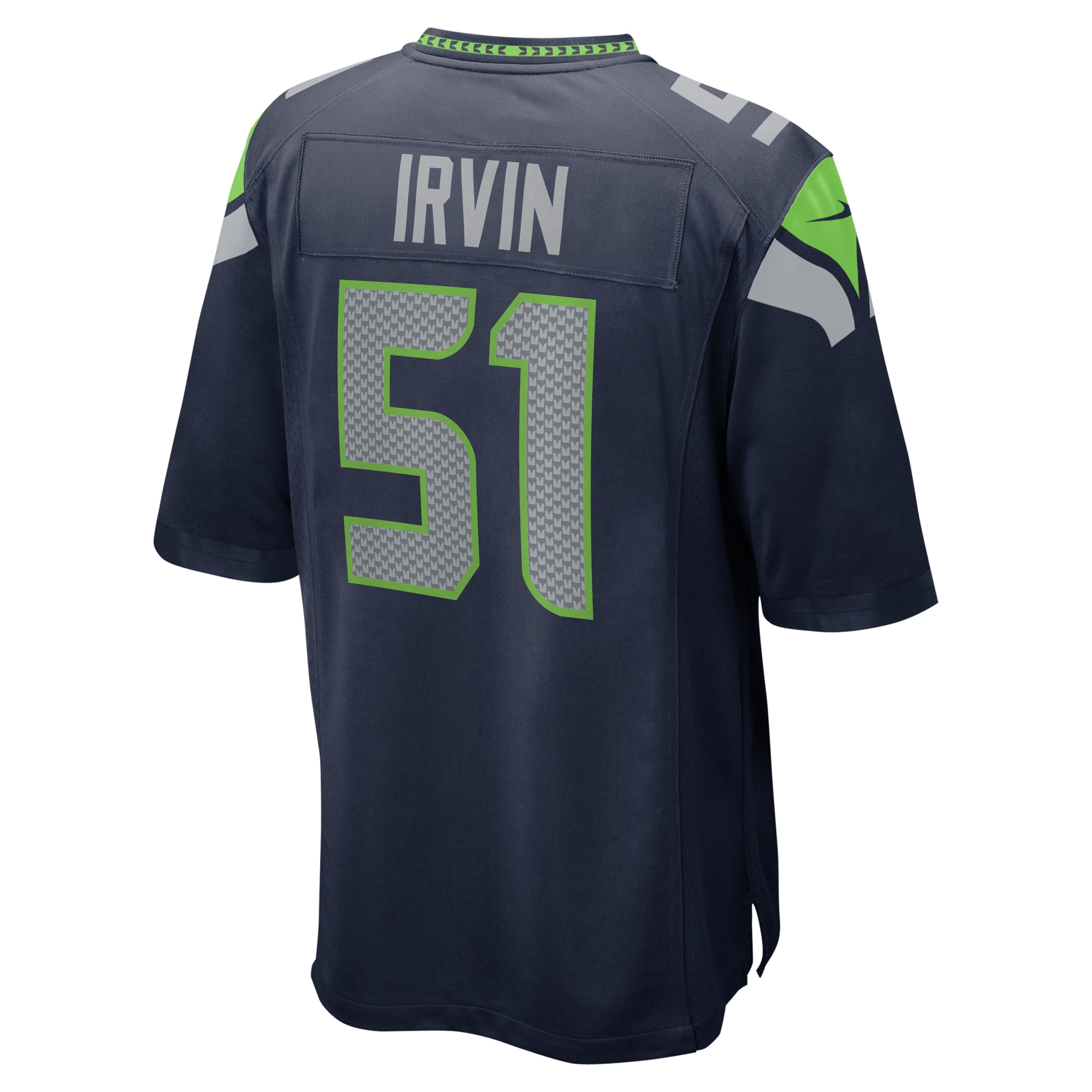 Bruce Irvin Seattle SeahawksGame Jersey - College Navy