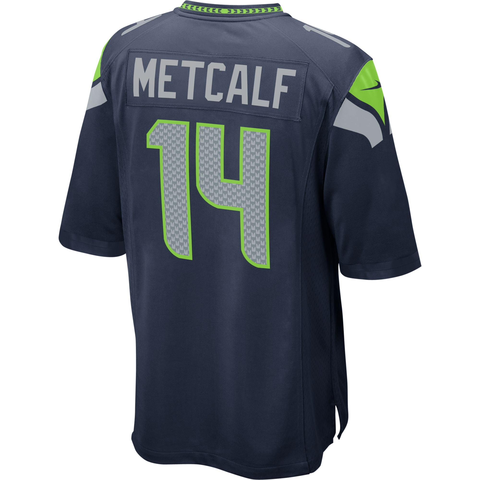 DK Metcalf Seattle SeahawksGame Jersey - College Navy