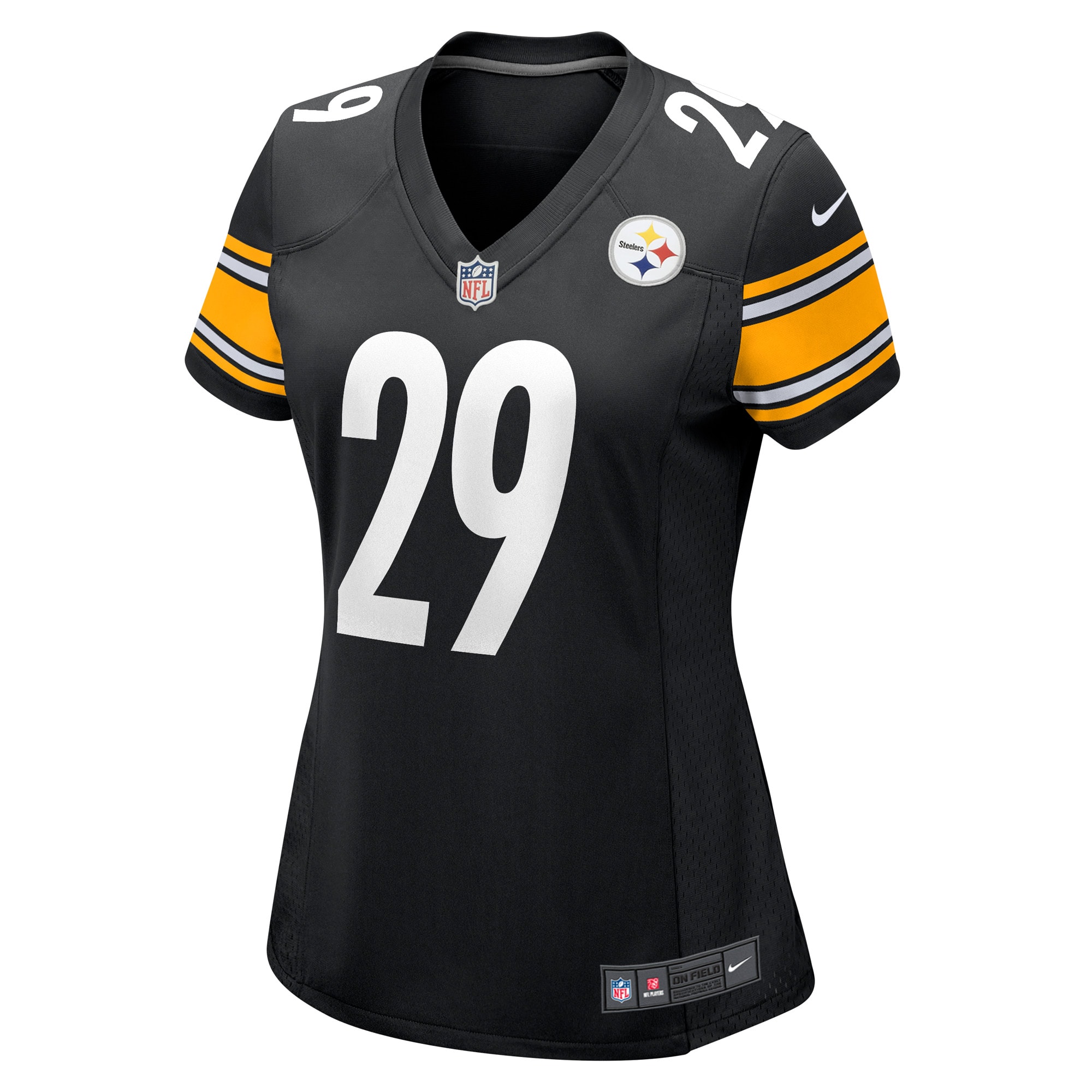 Levi Wallace Pittsburgh Steelers Women's Game Player Jersey - Black