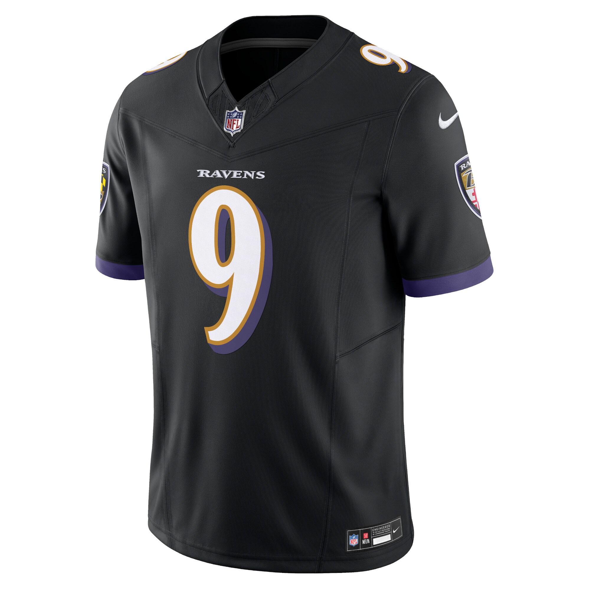 Justin Tucker Baltimore RavensVapor F.U.S.E. Limited Jersey - Black