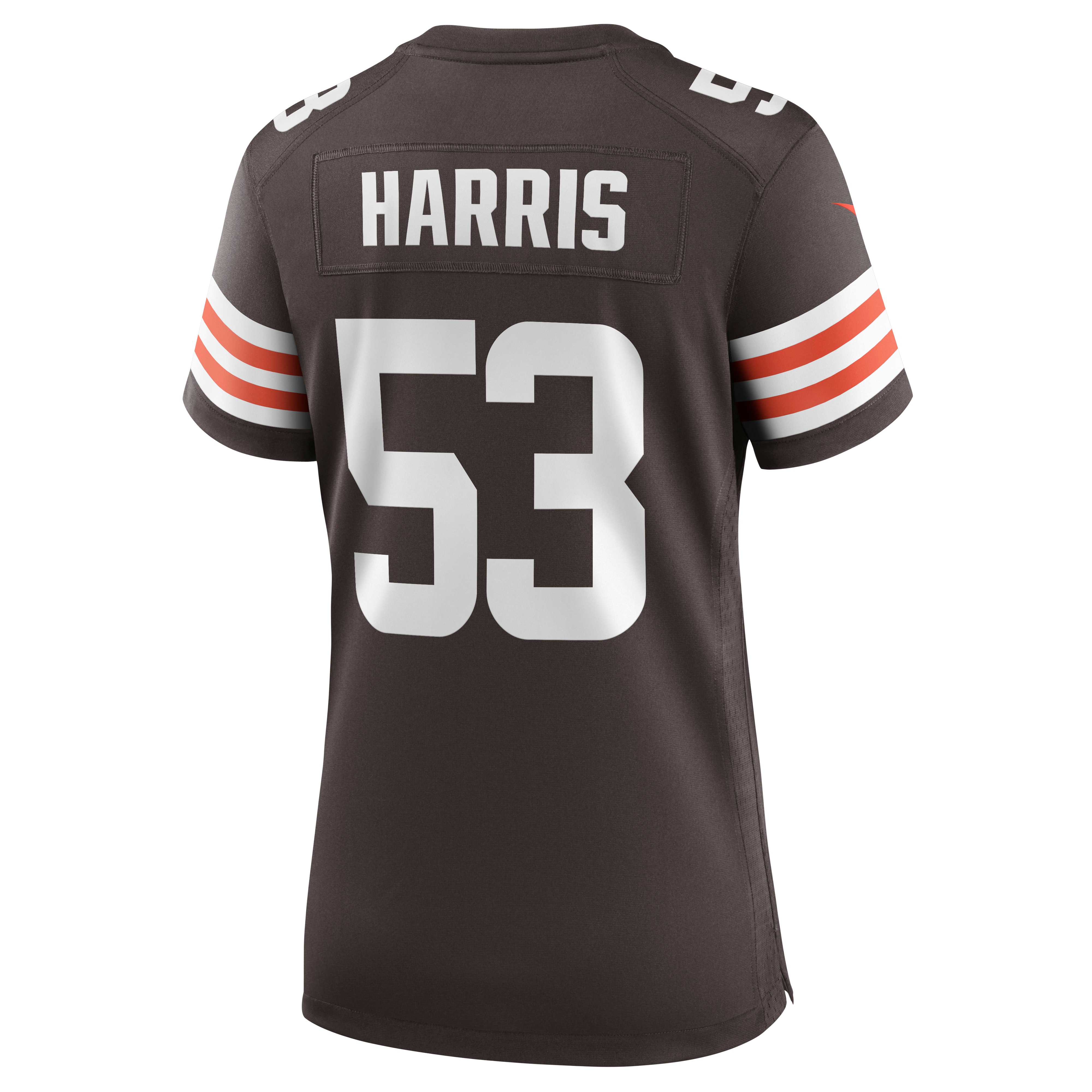 Nick Harris Cleveland Browns Women's Game Jersey - Brown