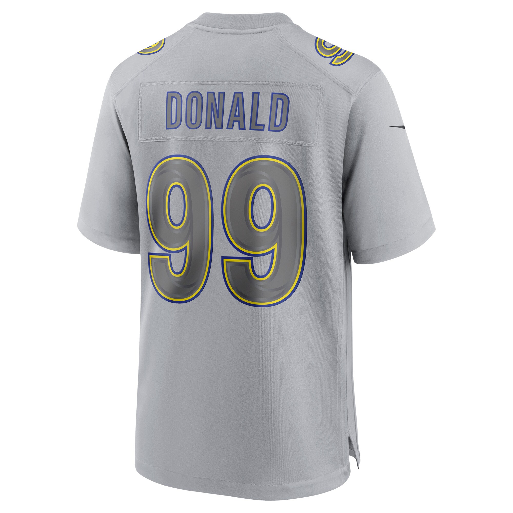 Aaron Donald Los Angeles RamsAtmosphere Fashion Game Jersey - Gray
