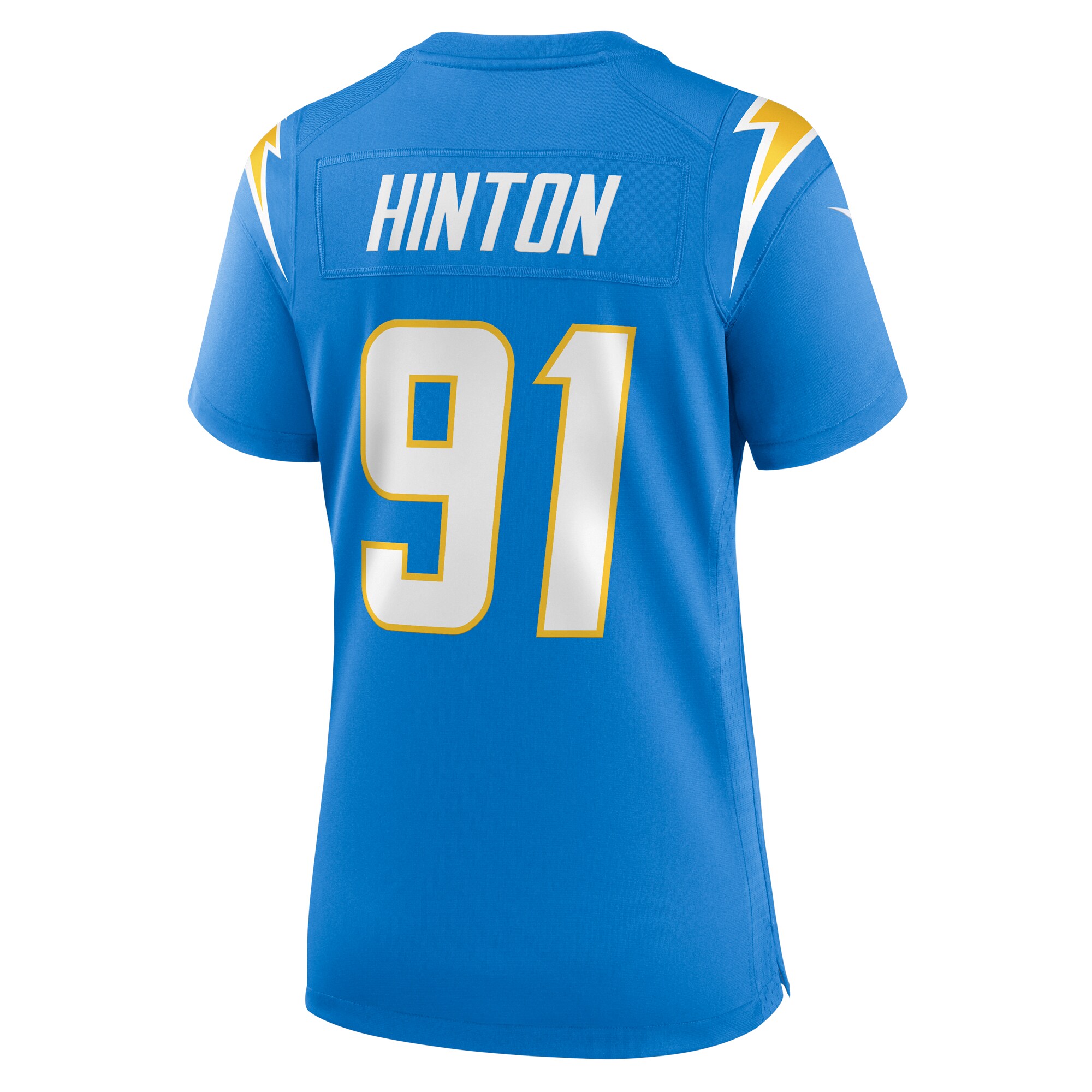 Christopher Hinton Los Angeles Chargers Women's Home Game Player Jersey - Powder Blue