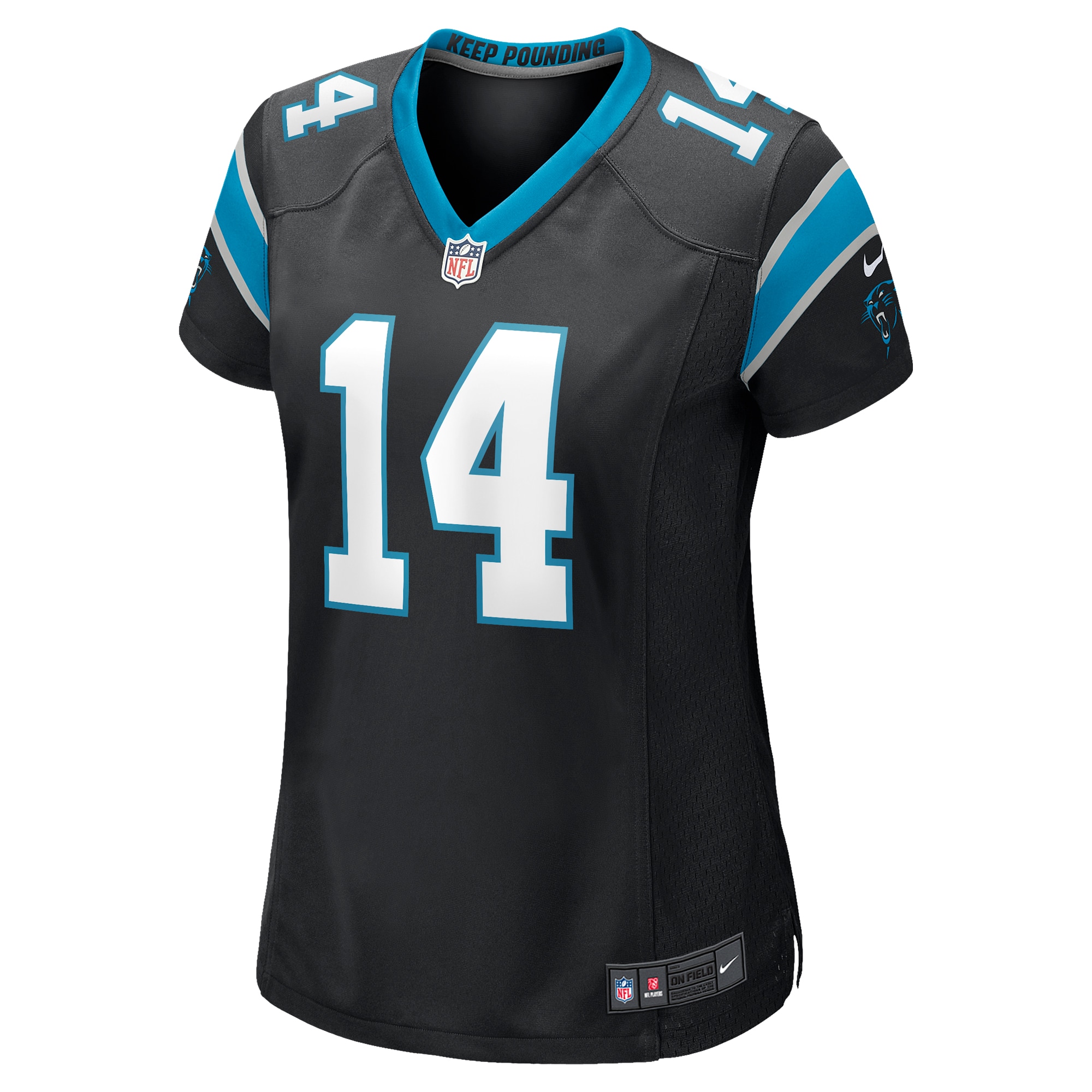 Andy Dalton Carolina Panthers Women's Game Player Jersey - Black