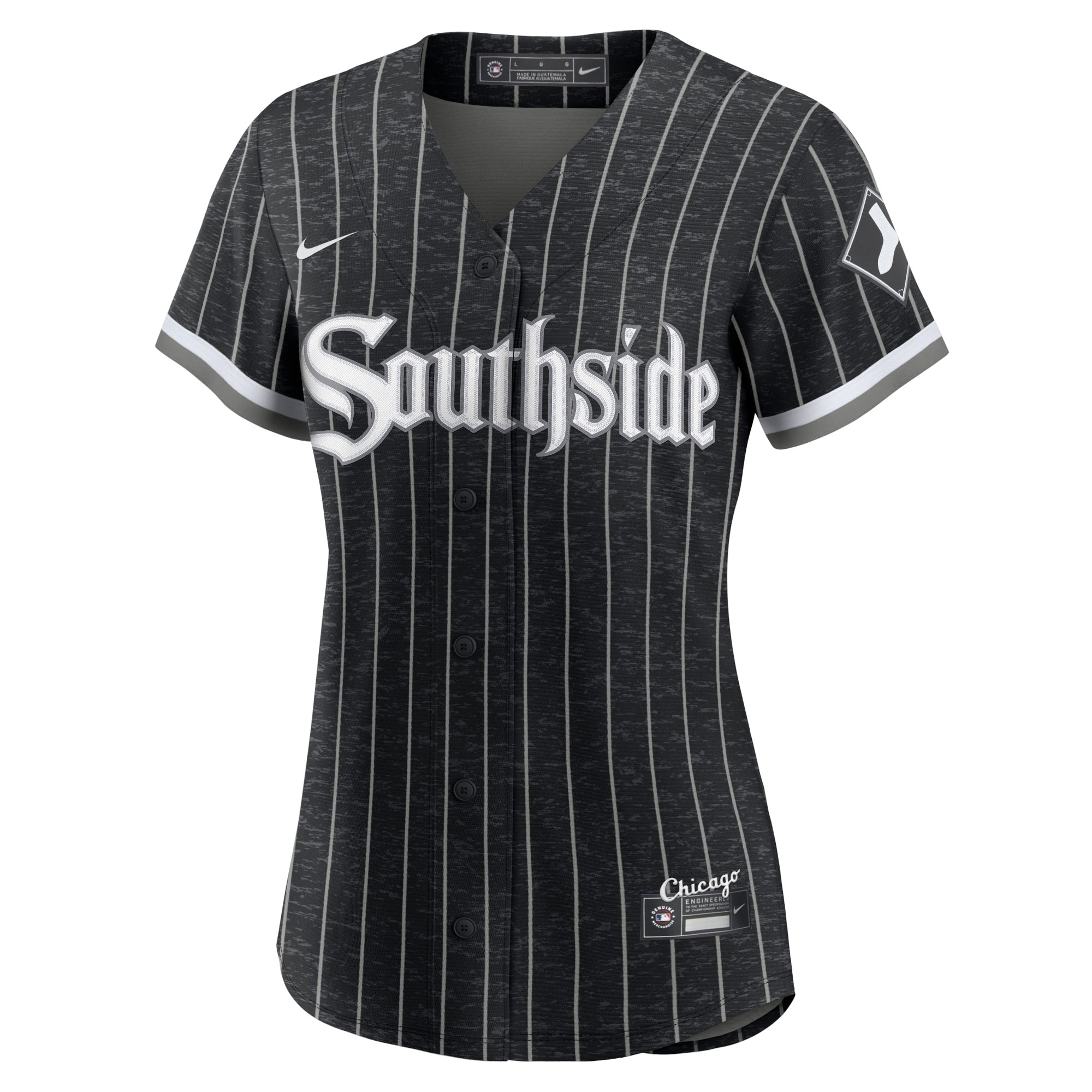 Yoan Moncada Chicago White Sox Women's 2021 City Connect Replica Player Jersey - Black