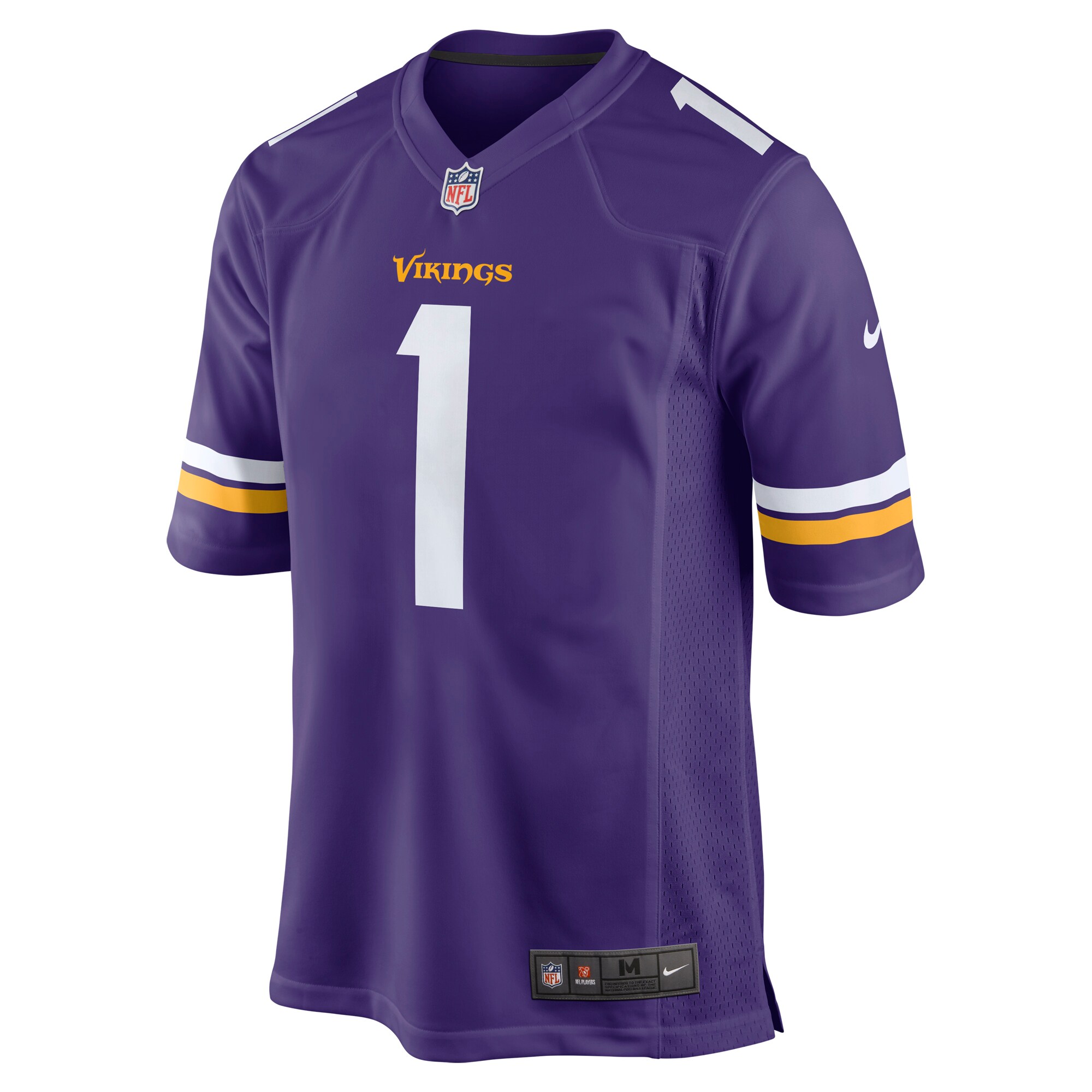 Number 1 Dad Minnesota VikingsGame Jersey - Purple