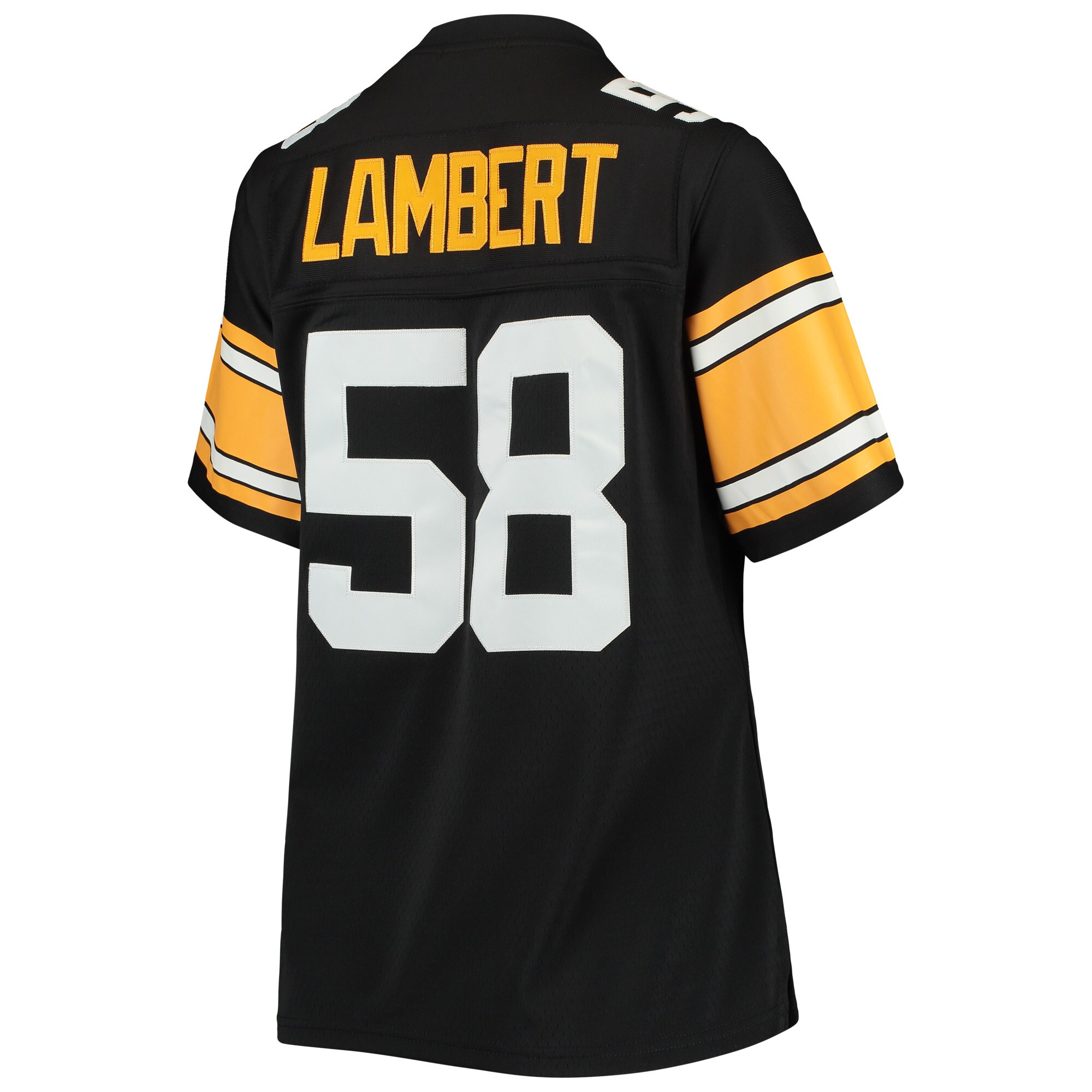 Jack Lambert Pittsburgh Steelers Mitchell & Ness  Women's Legacy Replica Player Jersey - Black