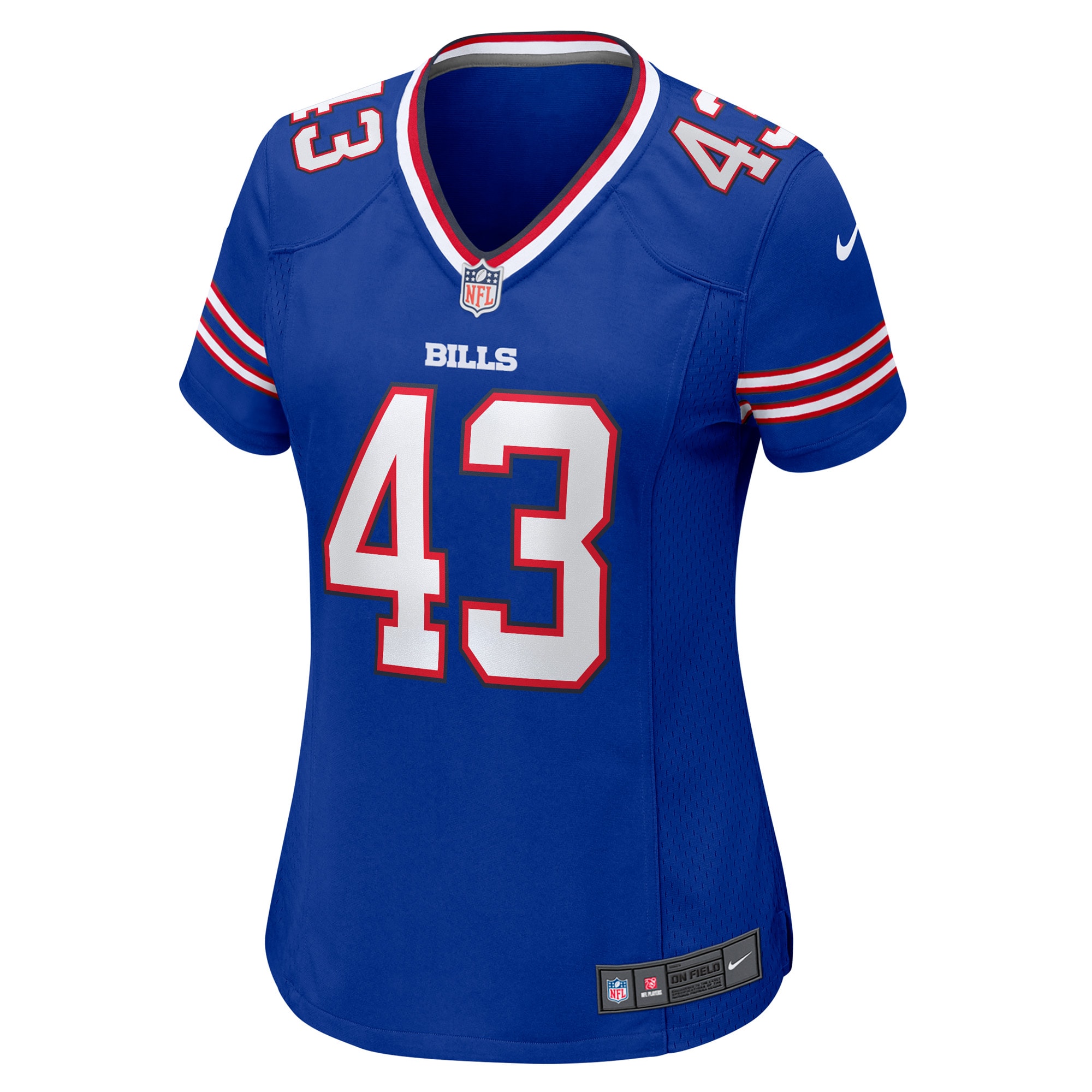 Terrel Bernard Buffalo Bills Women's Game Player Jersey - Royal