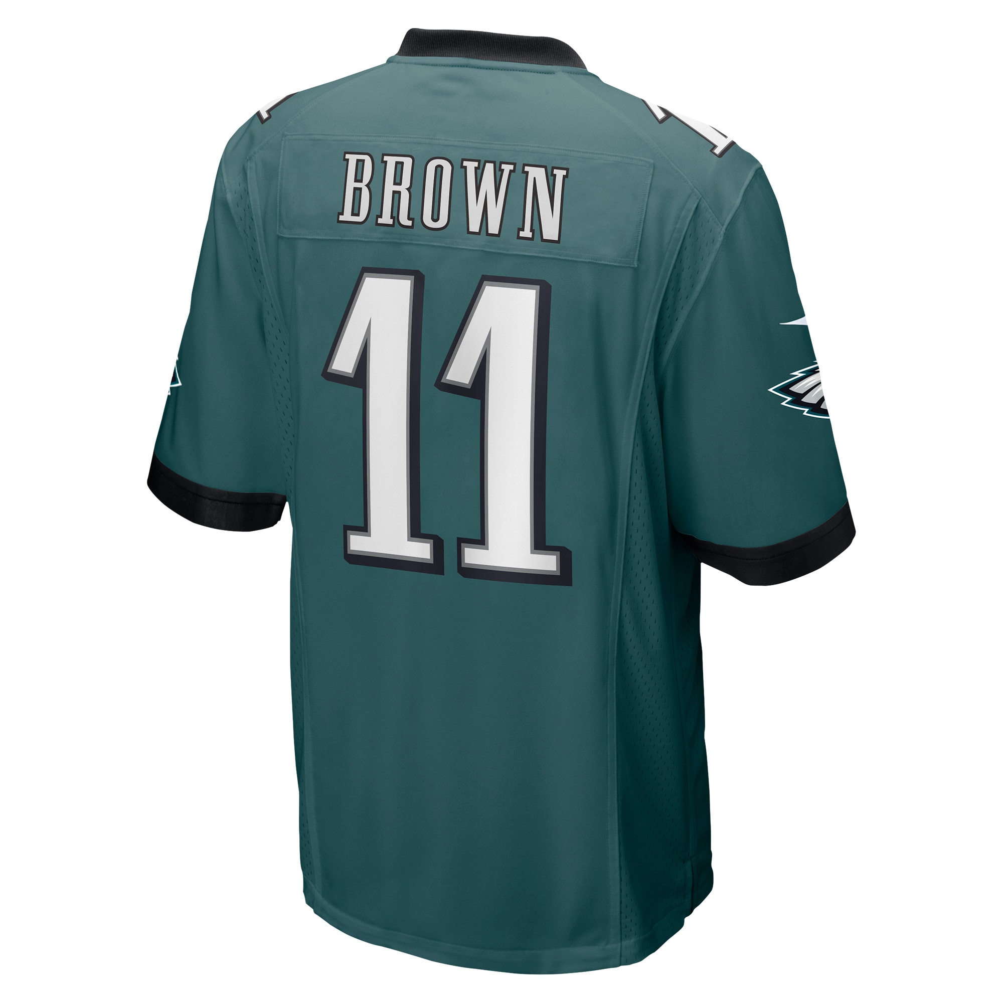 A.J. Brown Philadelphia EaglesPlayer Game Jersey - Midnight Green