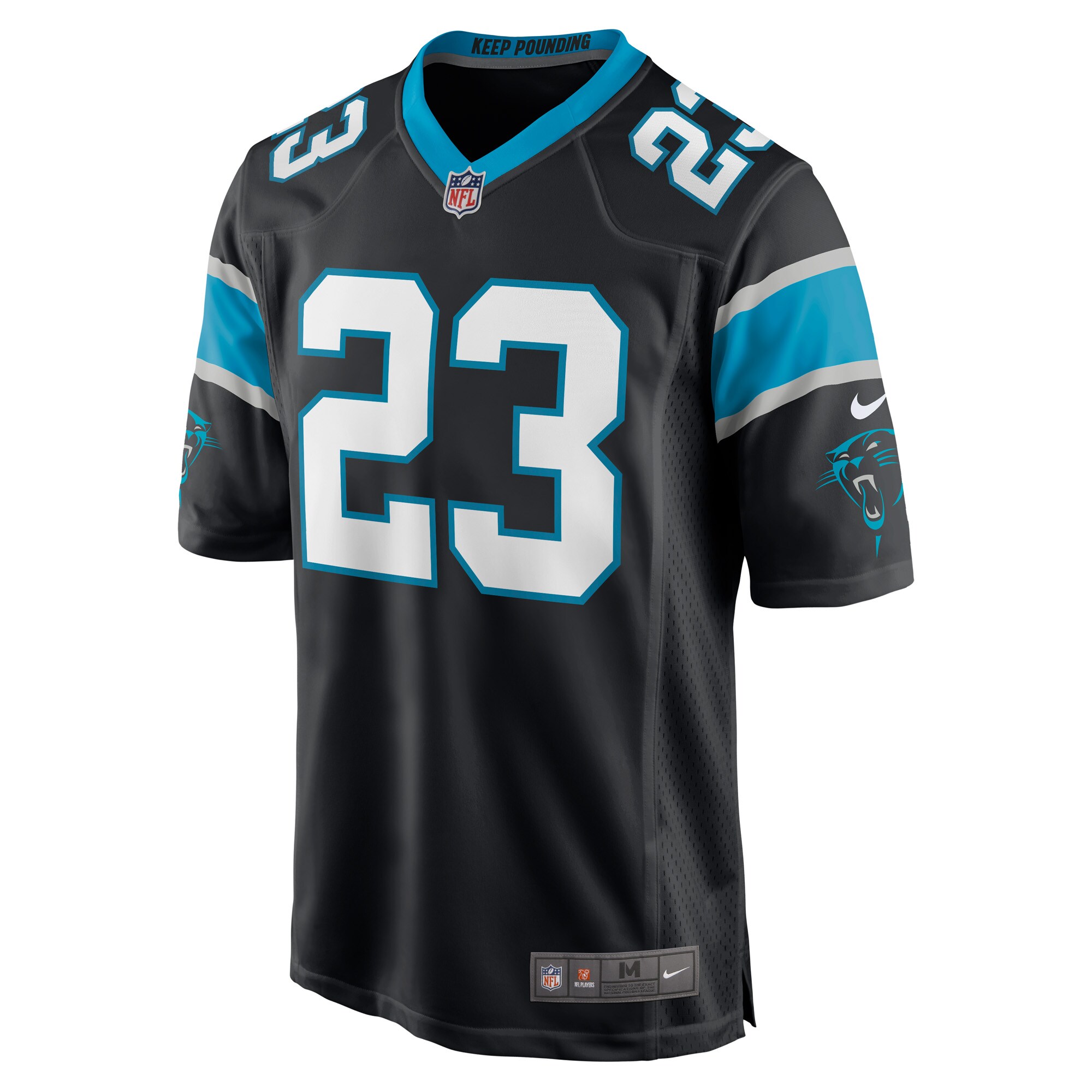 Stantley Thomas-Oliver III Carolina PanthersGame Player Jersey - Black