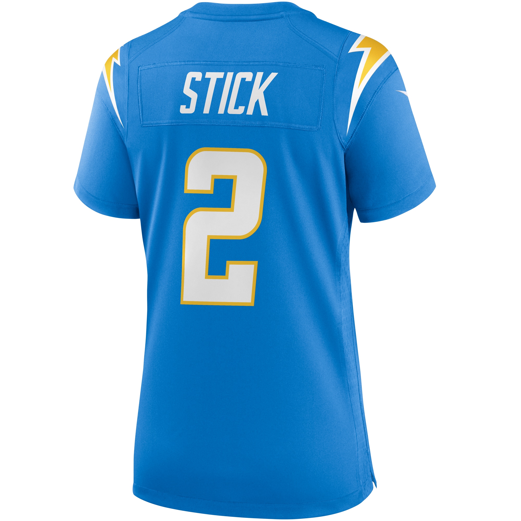 Easton Stick Los Angeles Chargers Women's Game Jersey - Powder Blue