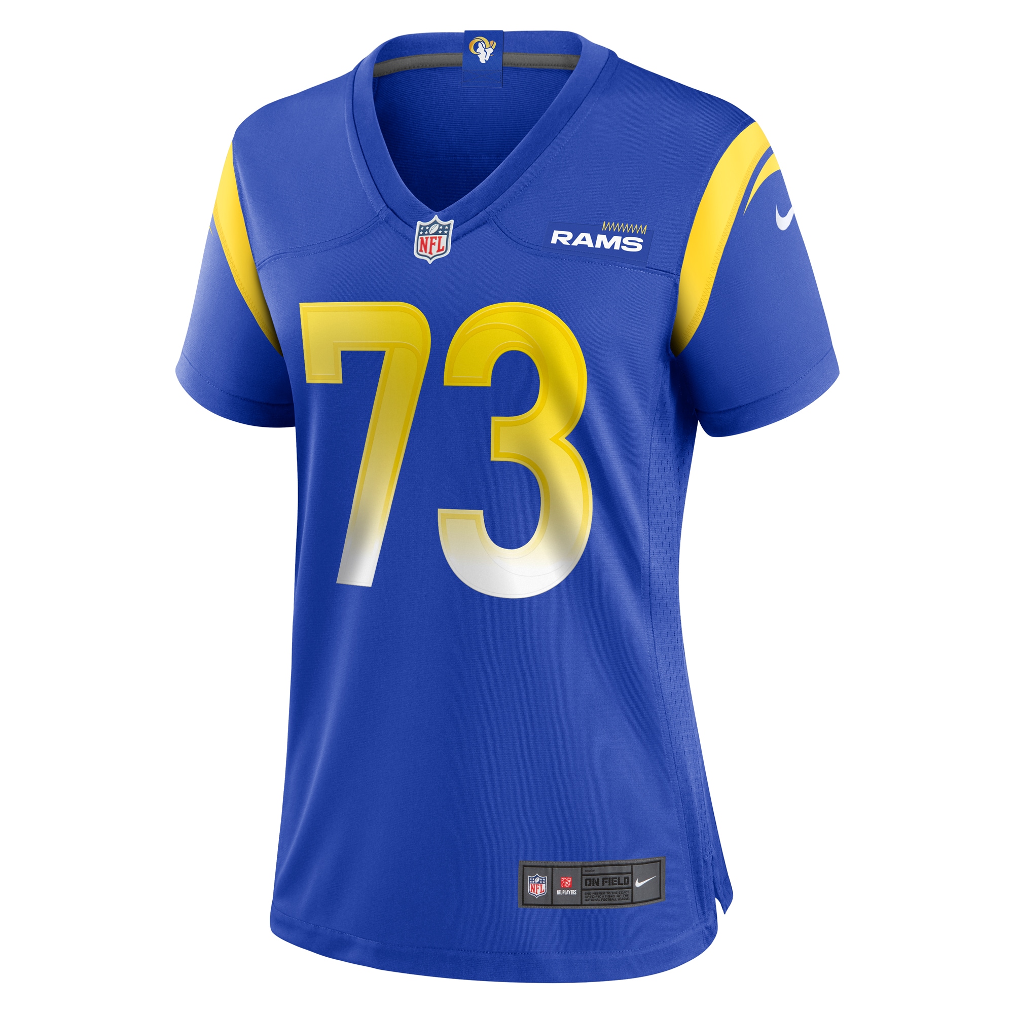 Steve Avila Los Angeles Rams Women's Home Game Jersey - Royal