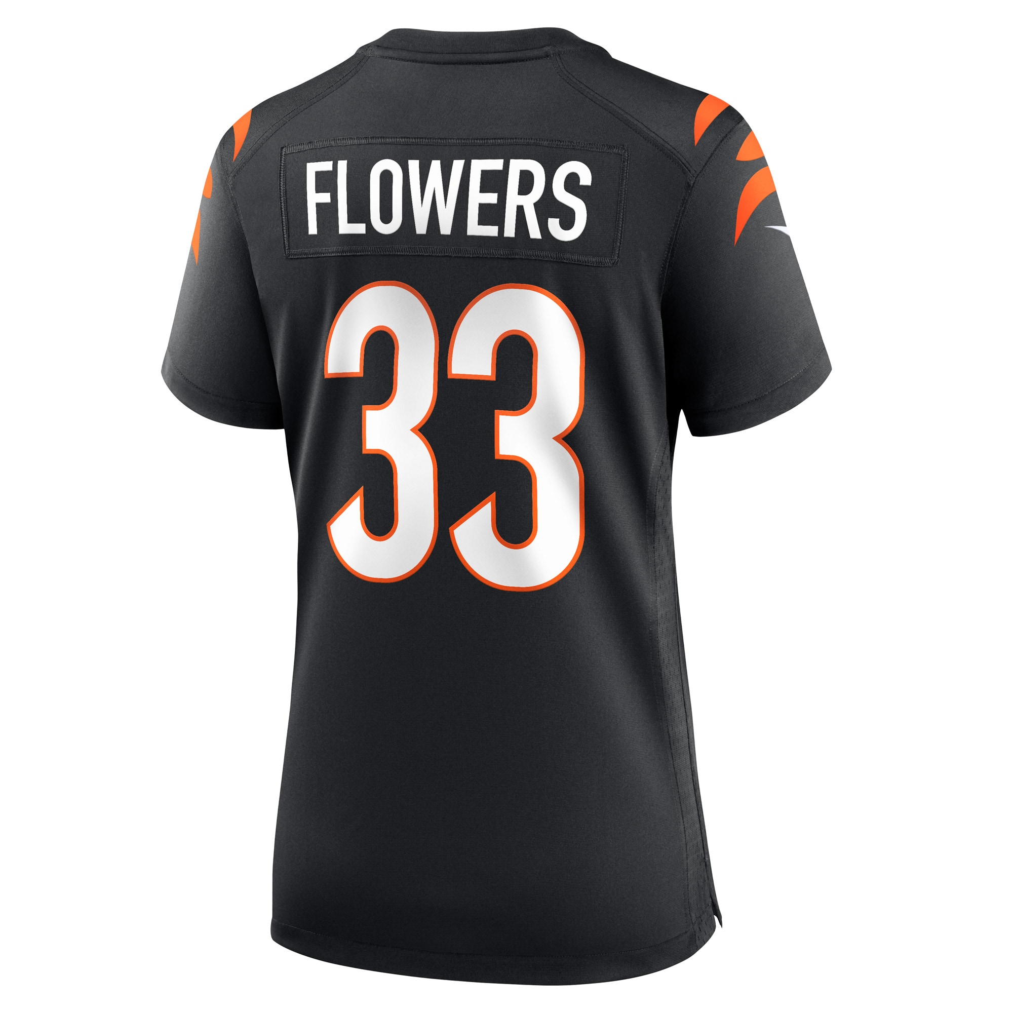 Tre Flowers Cincinnati Bengals Women's Game Jersey - Black