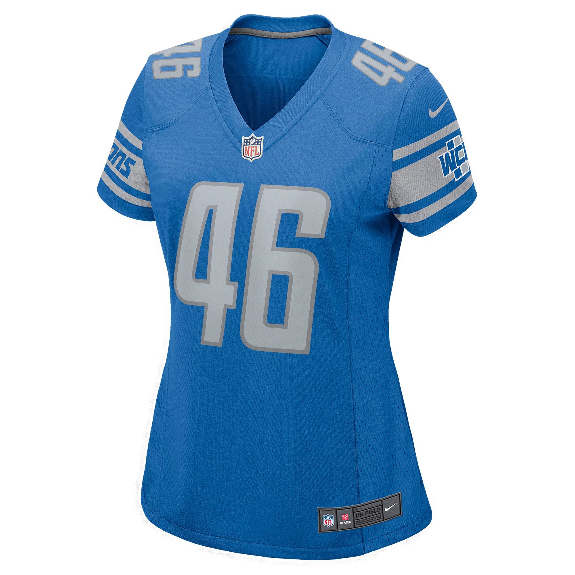 Craig Reynolds Detroit Lions Women's Game Player Jersey - Blue